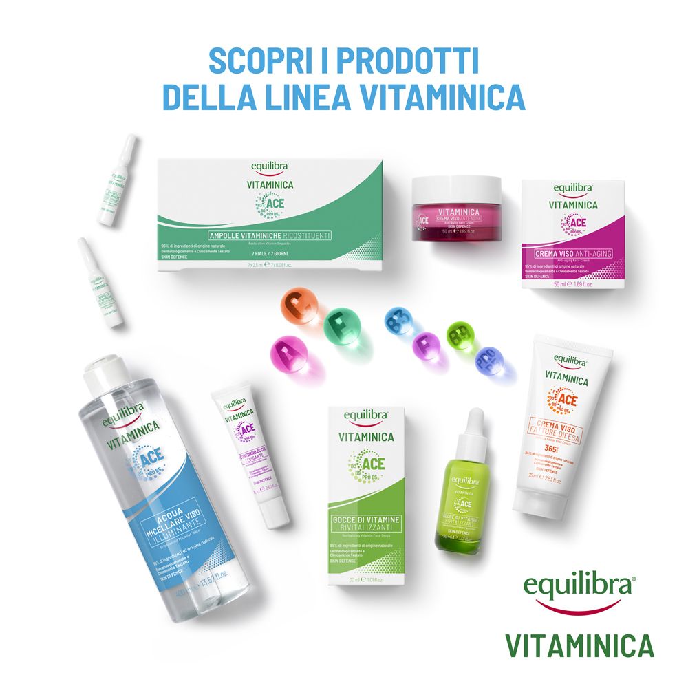 Equilibra Vitaminica Acqua Micellare Viso Illuminante