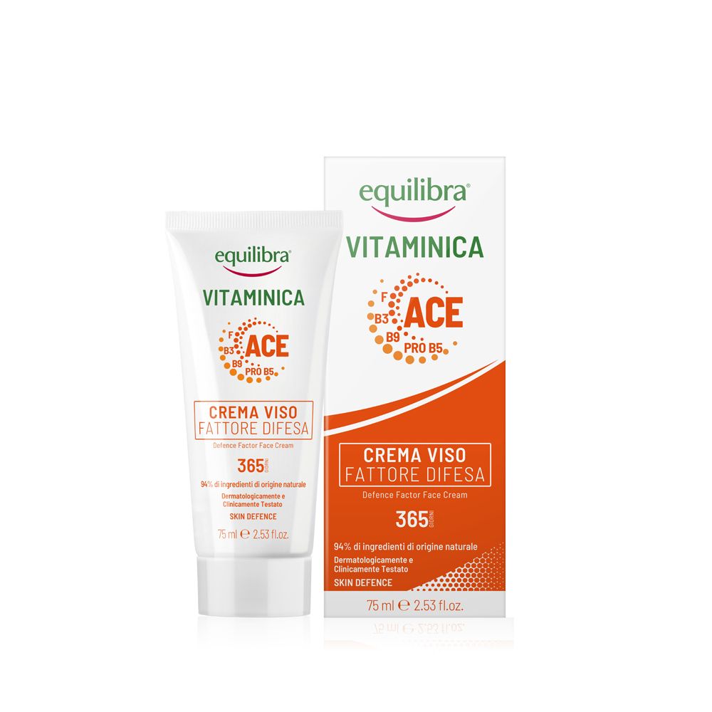 Equilibra Vitaminica Crema Viso Fattore Difesa 365 - risparmia il 10% con il codice: EQUILIBRA10
