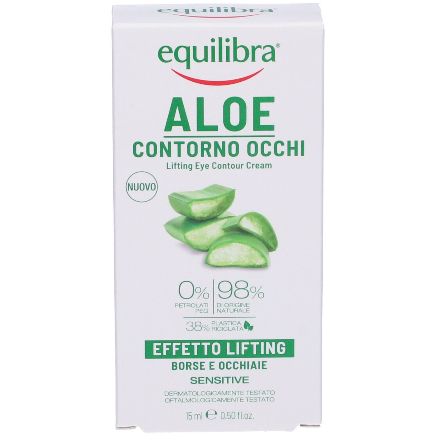 Equilibra Contorno Occhi Aloe Emulsione - risparmia il 10% con il codice: EQUILIBRA10