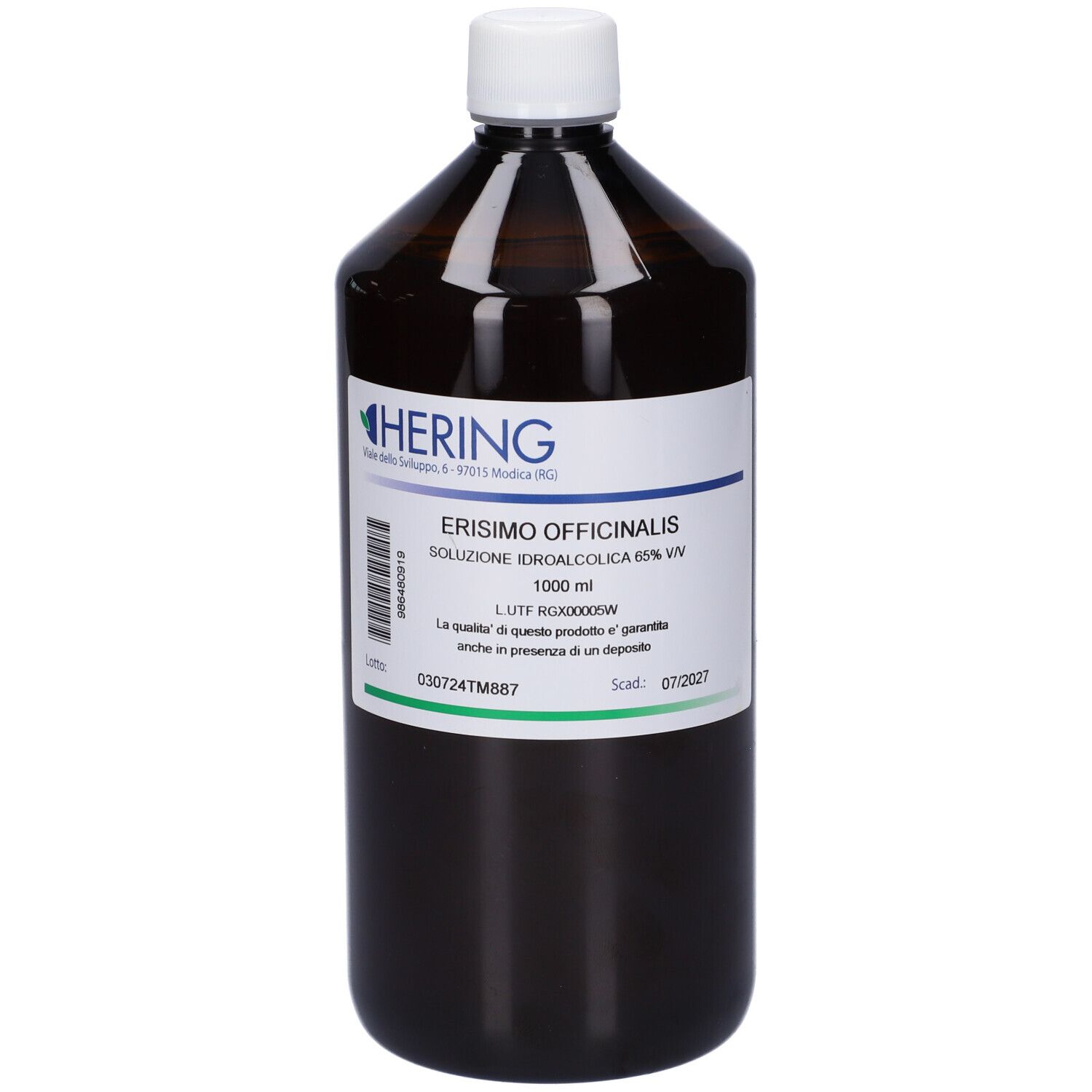 HERING Erysimum Officinale Tintura Madre itro