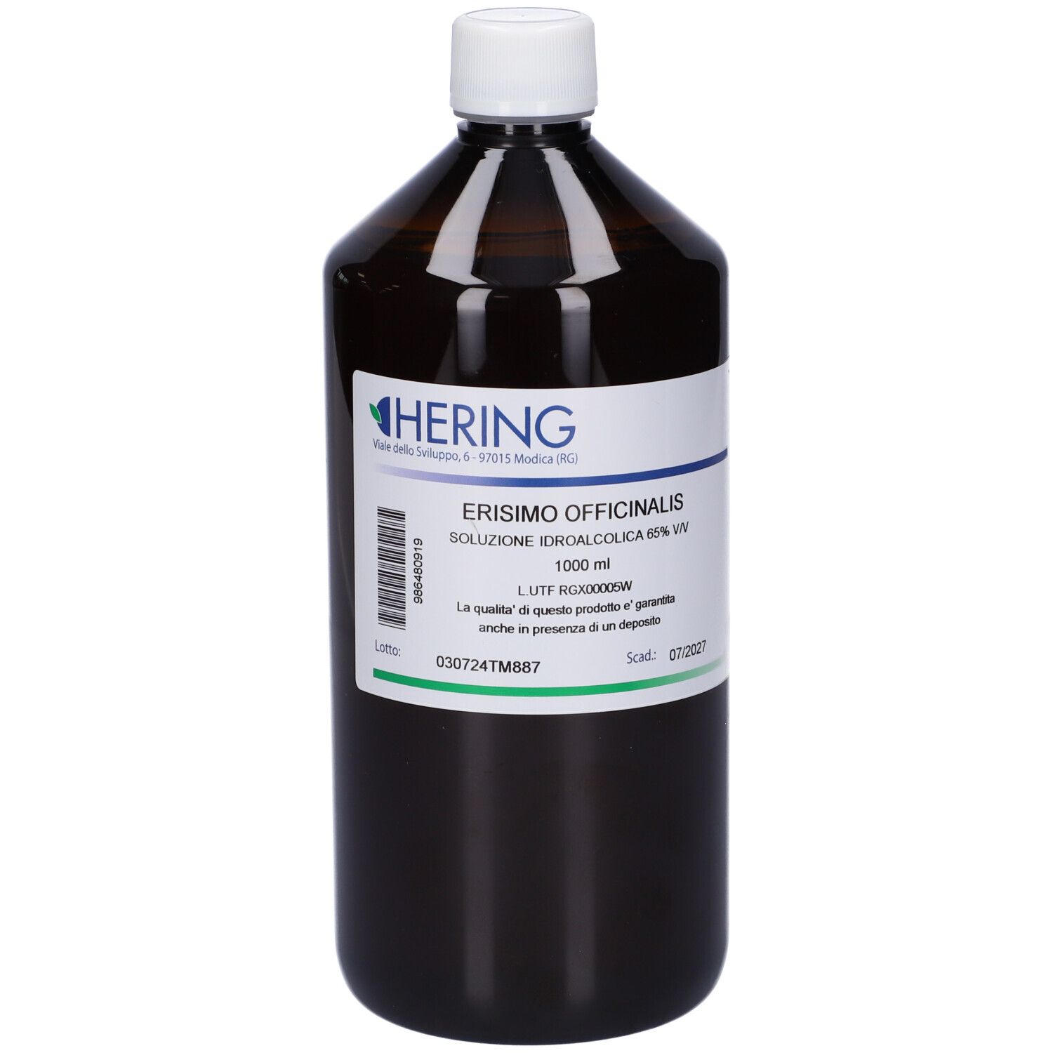 HERING Erysimum Officinale Tintura Madre itro