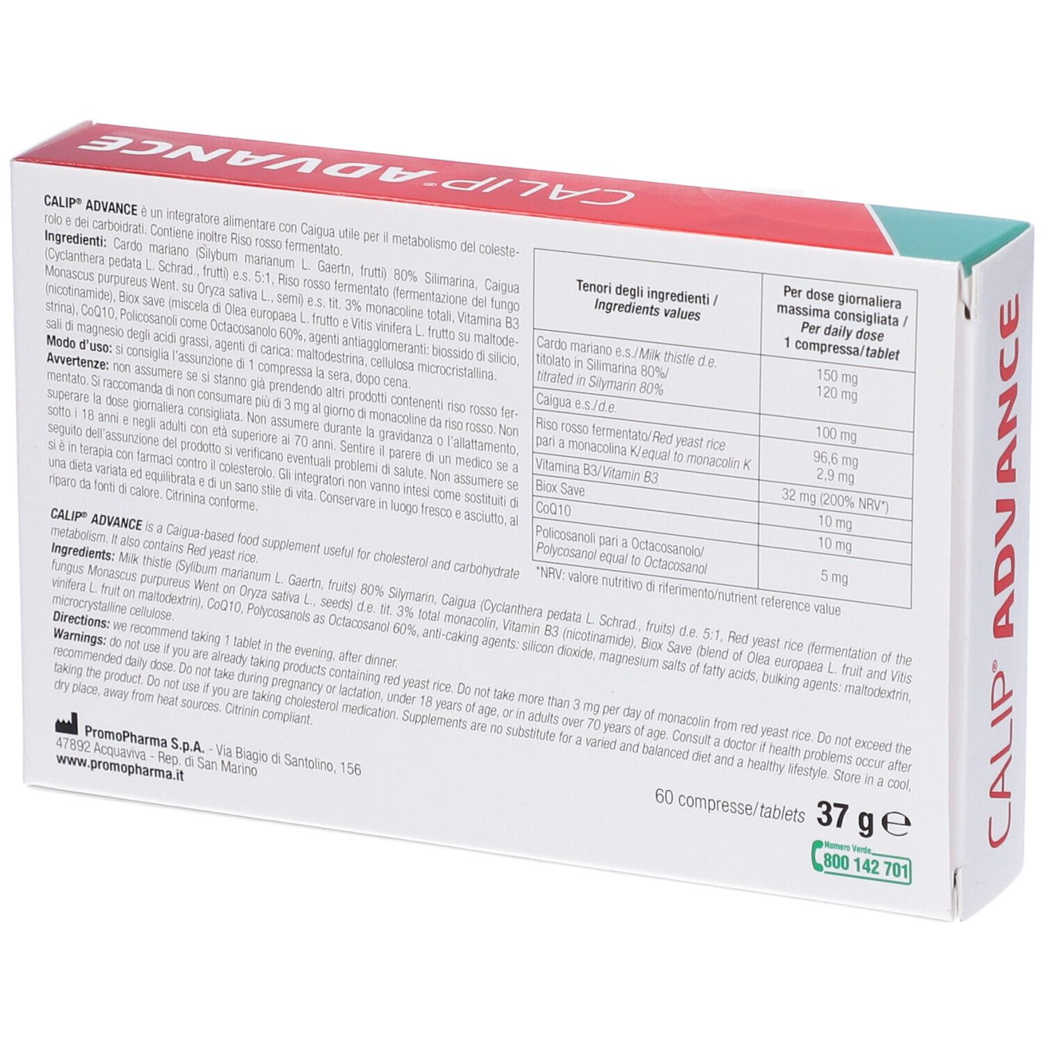 PromoPharma Calip® Advance Compresse