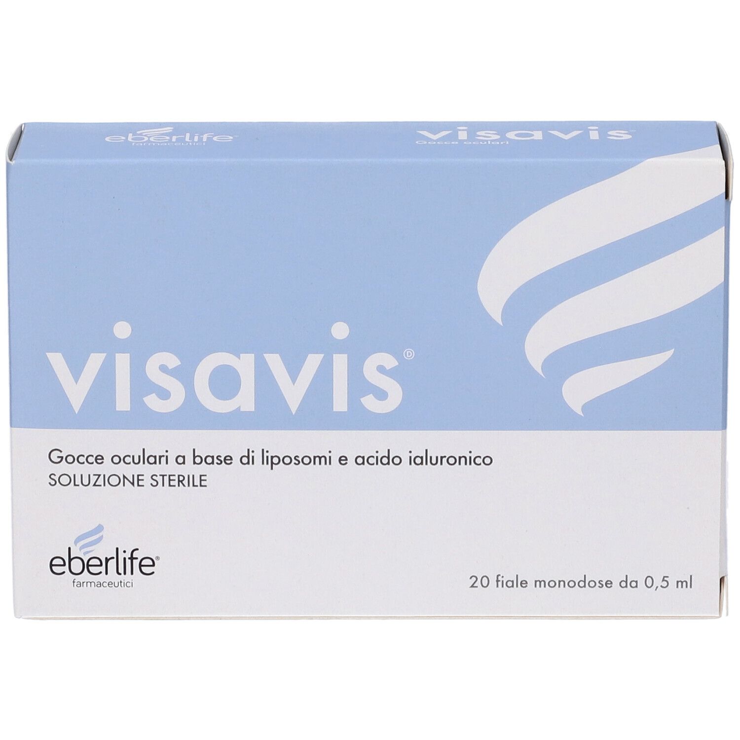 Gocce Oftalmiche Visavis 20 Fiale Da 0,5 Ml