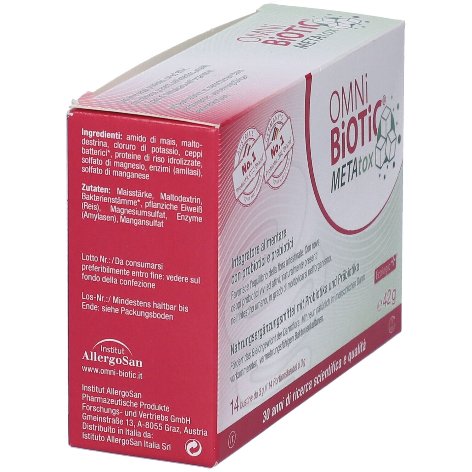 Omni Biotic Metatox 14 Bustine Da 3 G