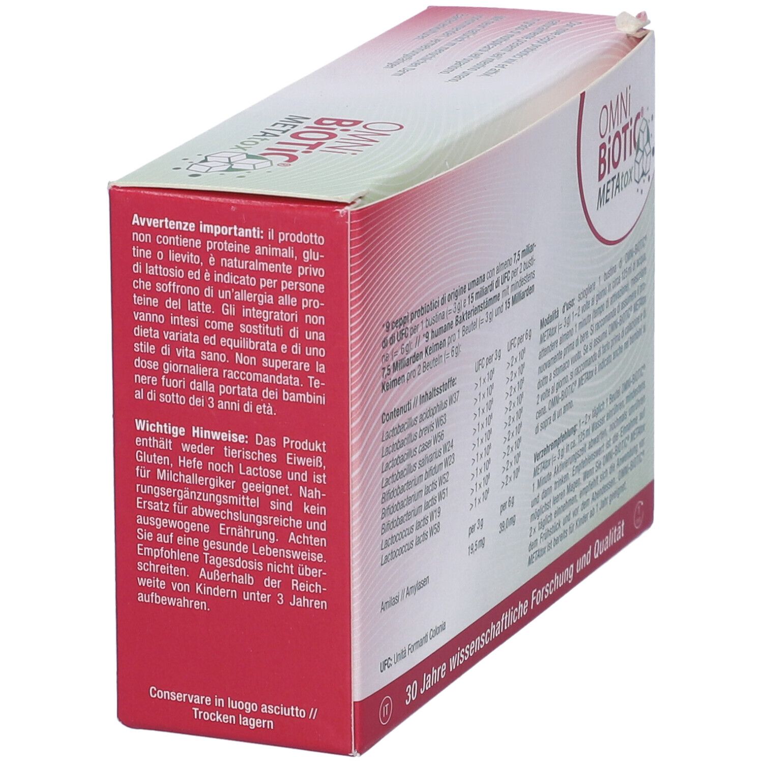 Omni Biotic Metatox 14 Bustine Da 3 G