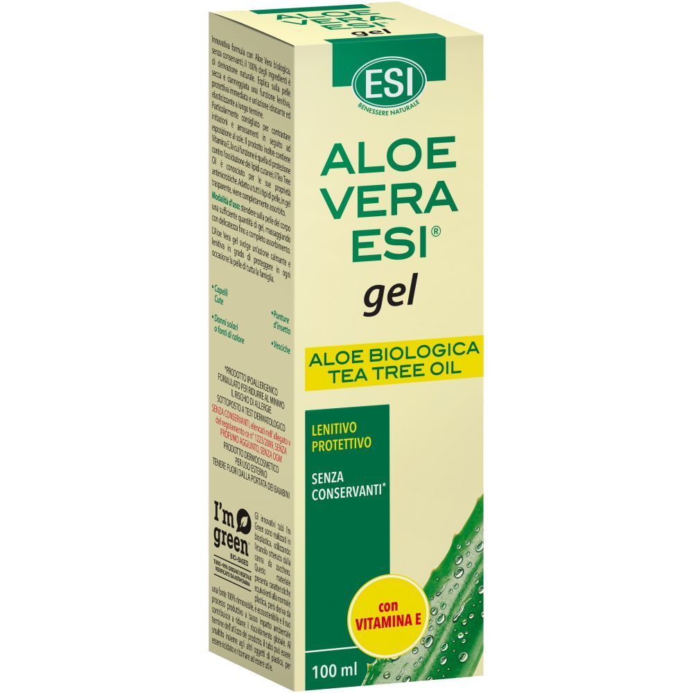Esi Aloe Vera Gel Tea Tree 100 Ml