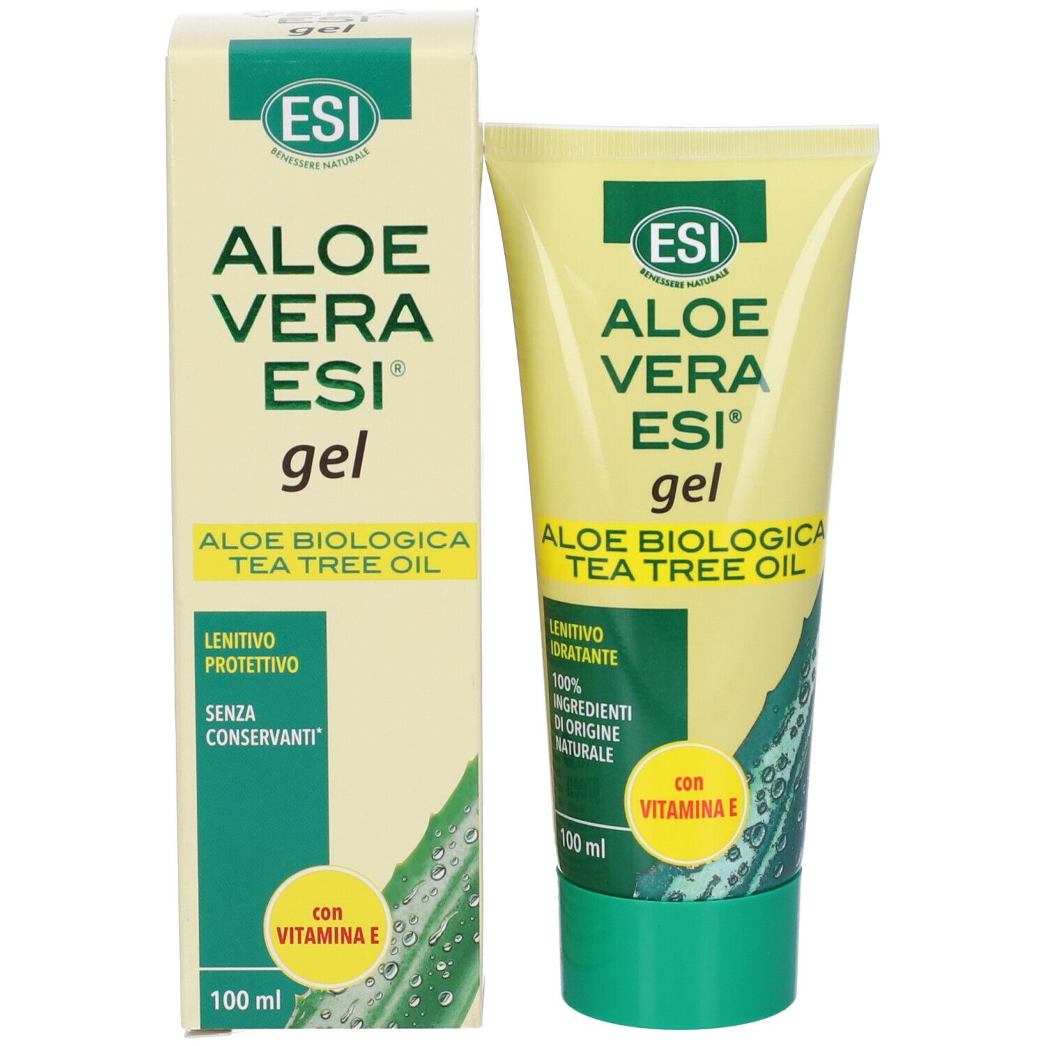 Esi Aloe Vera Gel Tea Tree 100 Ml