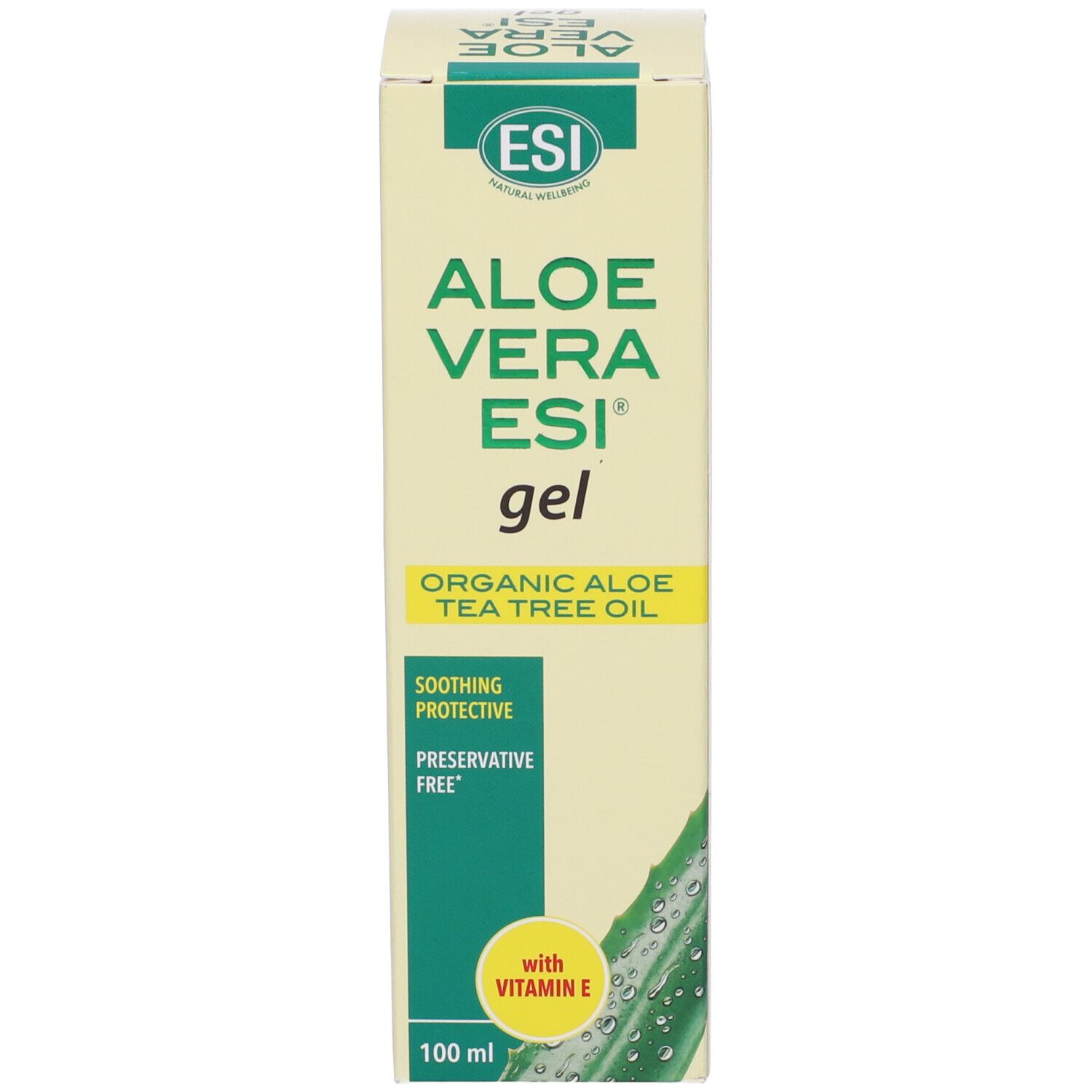 Esi Aloe Vera Gel Tea Tree 100 Ml