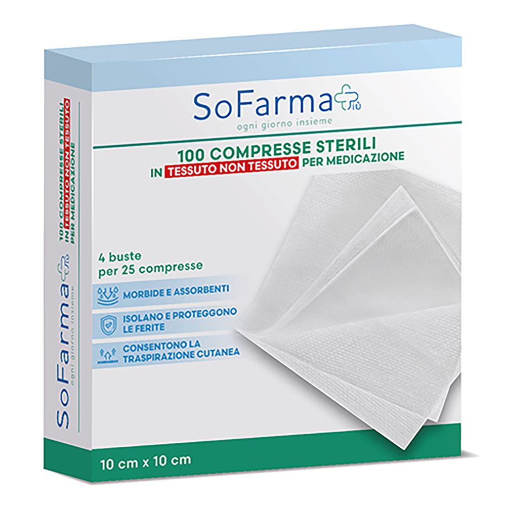 Sofarmapiu' Compressa In Tnt 10X10 Cm