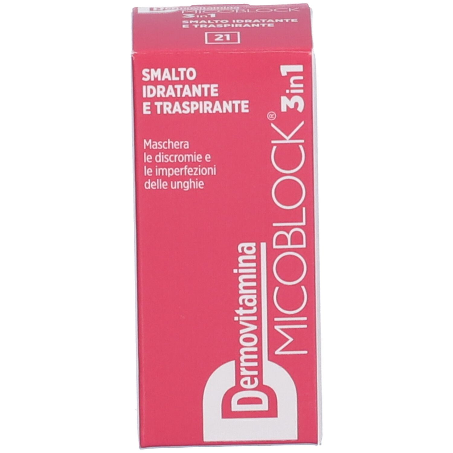 Dermovitamina Micoblock® 3 in 1 Smalto Idratante e Traspirante Rosa Geranio