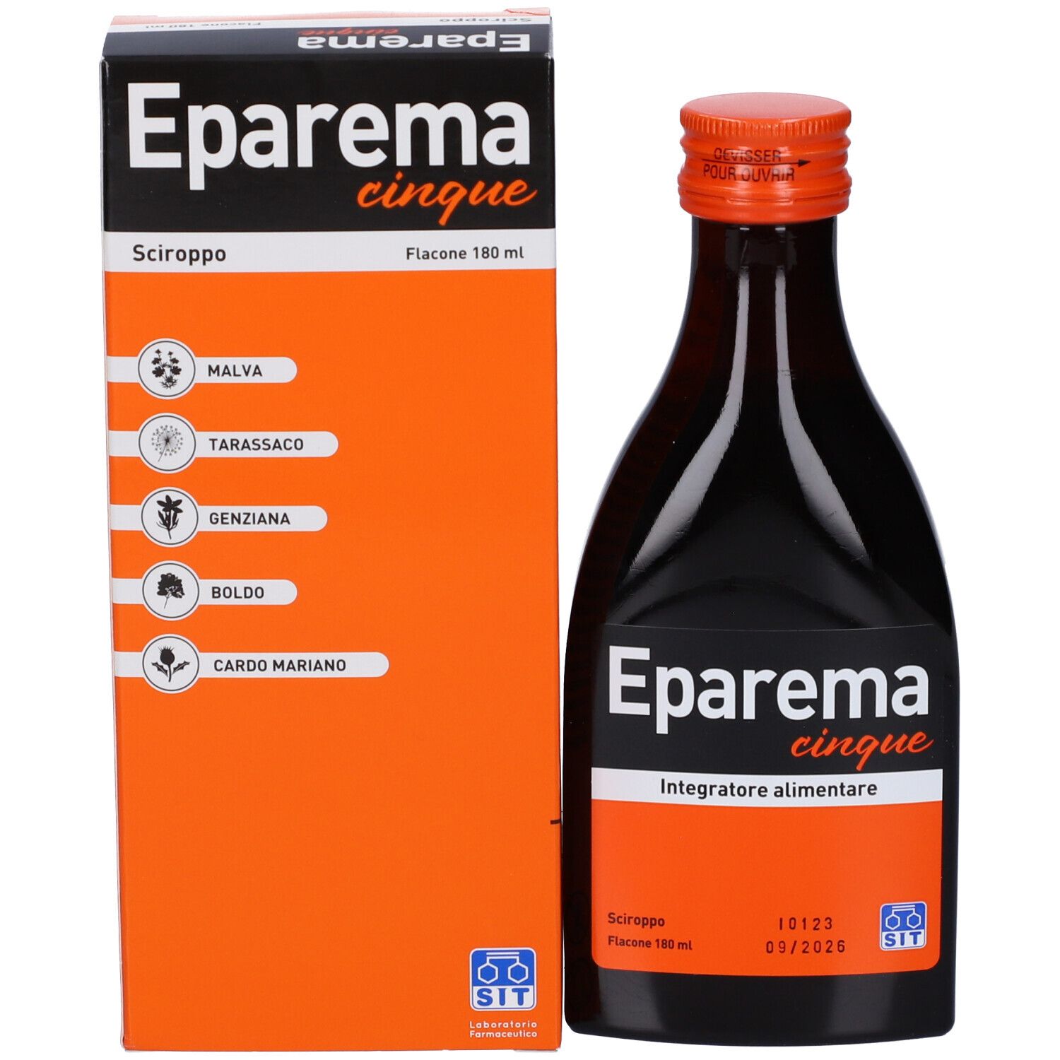 Eparema Cinque Sciroppo 180 G