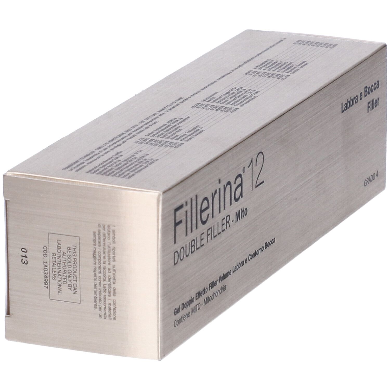 Fillerina 12 Double Filler Mito Labbra E Bocca Gel Base Grado 4 Dispenser Lip Massage Tip