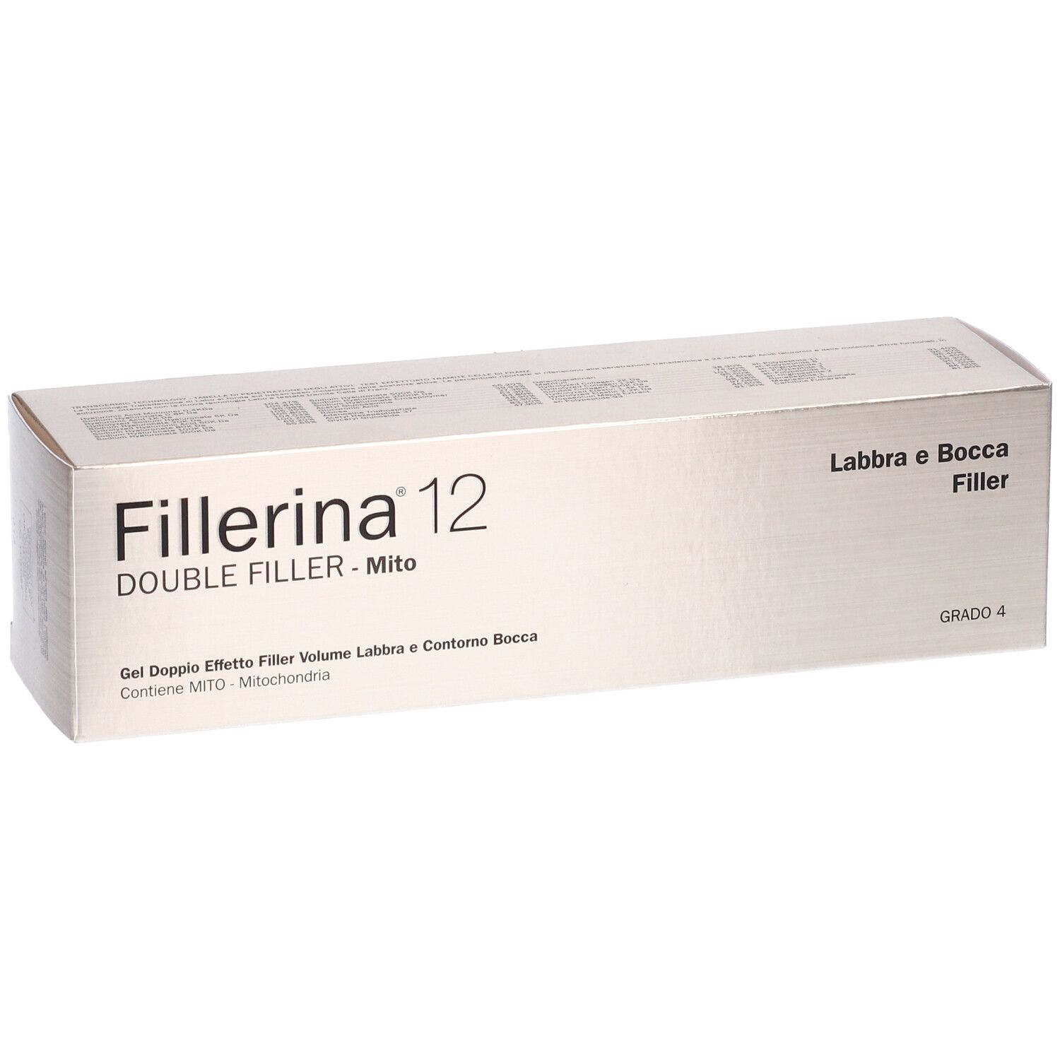 Fillerina 12 Double Filler Mito Labbra E Bocca Gel Base Grado 4 Dispenser Lip Massage Tip