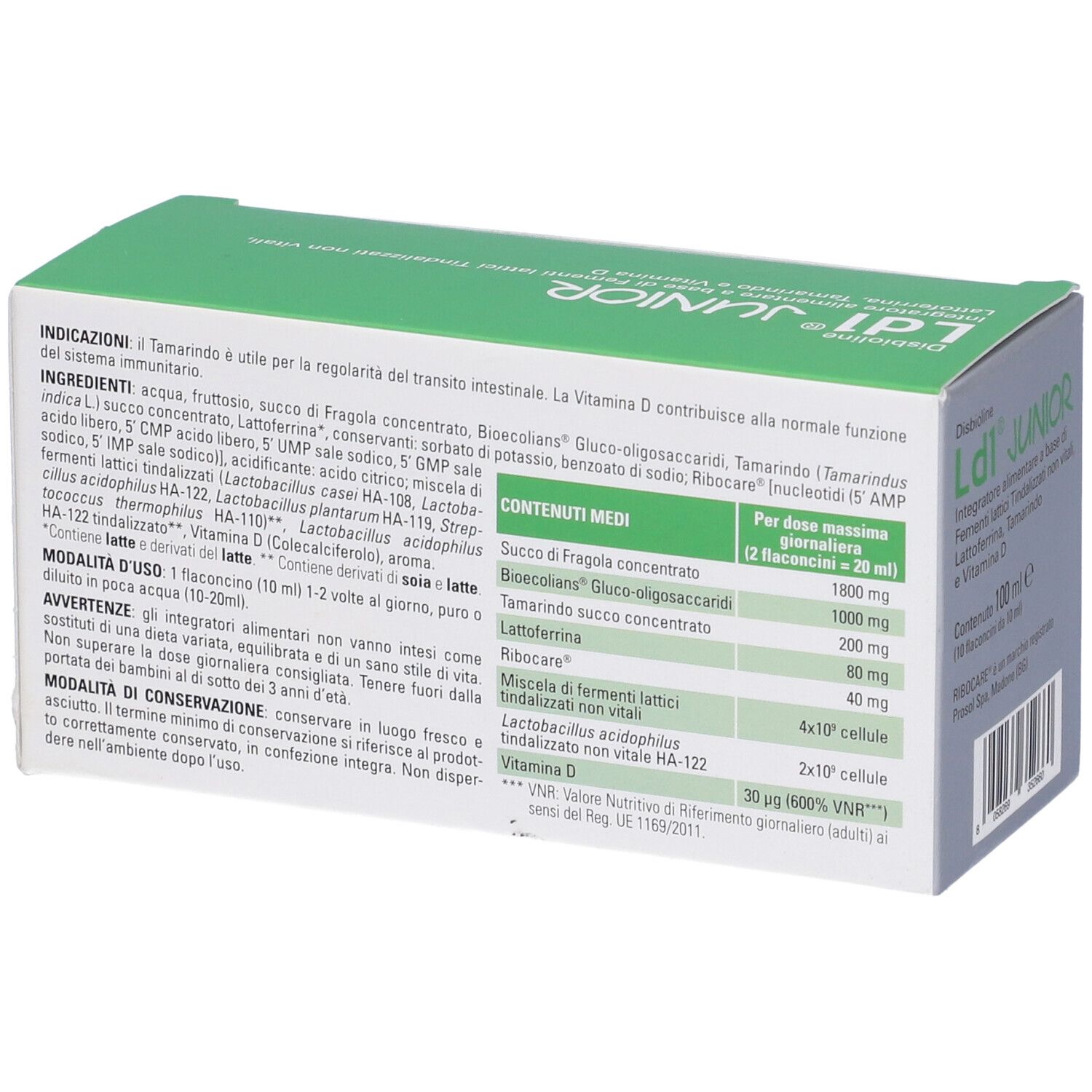 Disbioline Ld1 Junior 10 Flaconi Da 10 Ml
