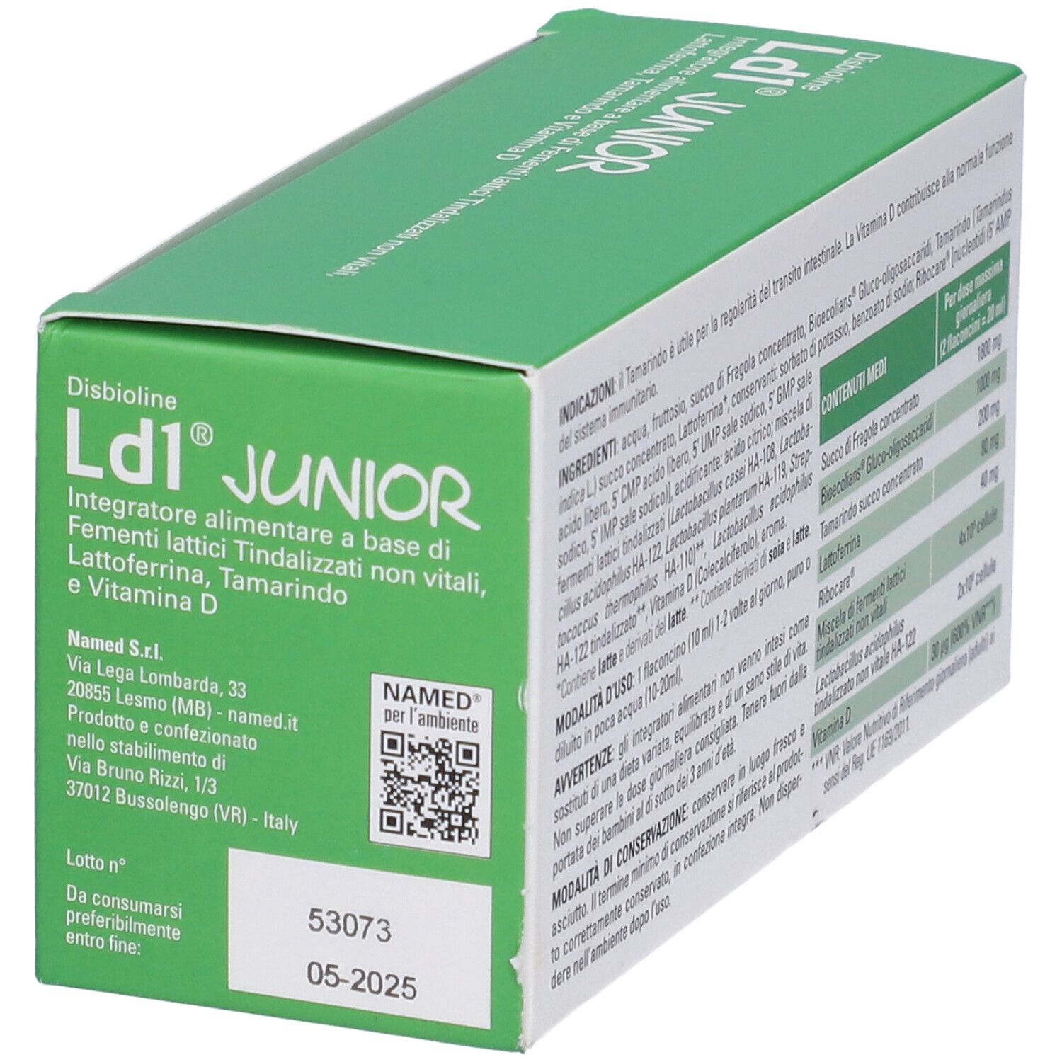 Disbioline Ld1 Junior 10 Flaconi Da 10 Ml