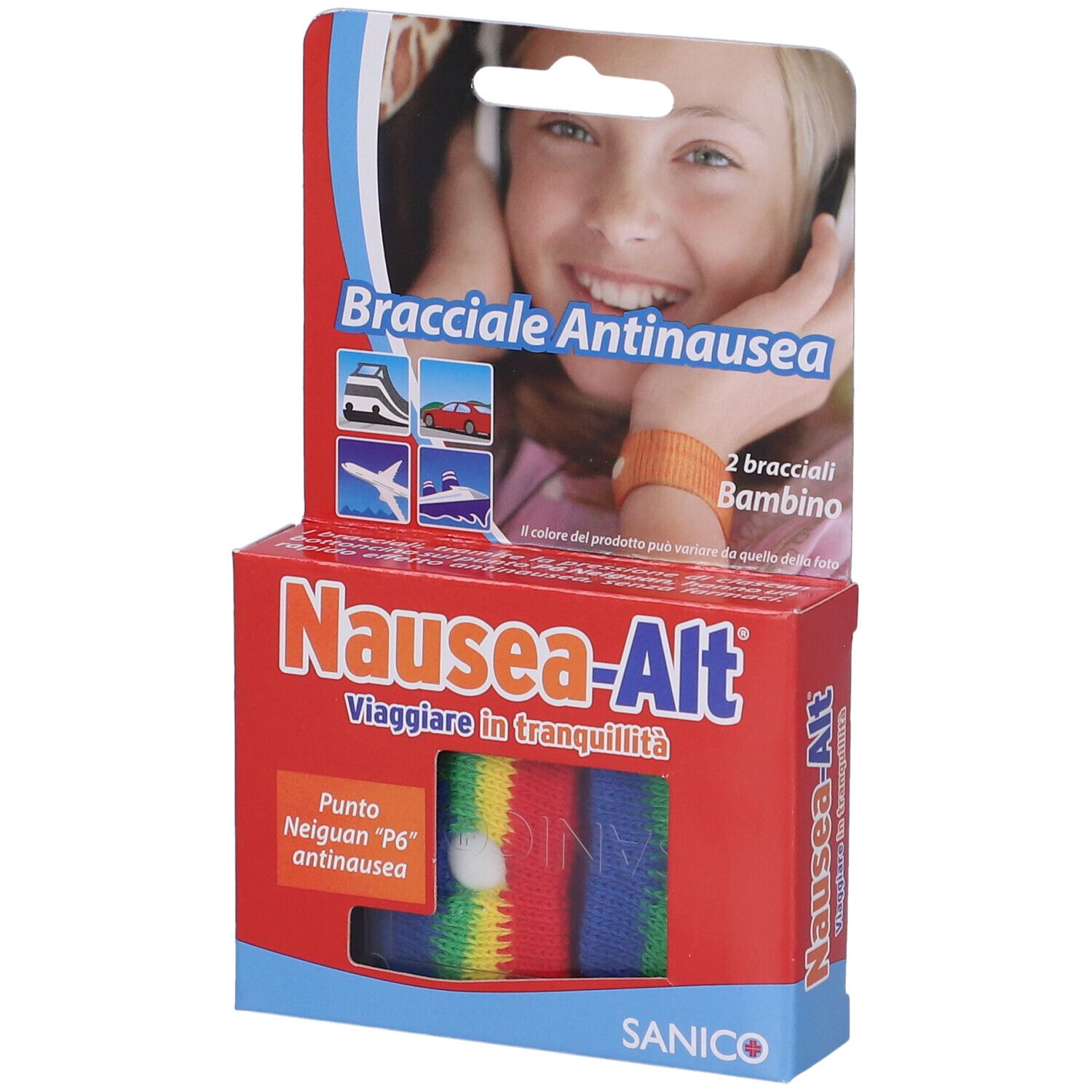 Bracciale Antinausea Bambino Nausea-Alt