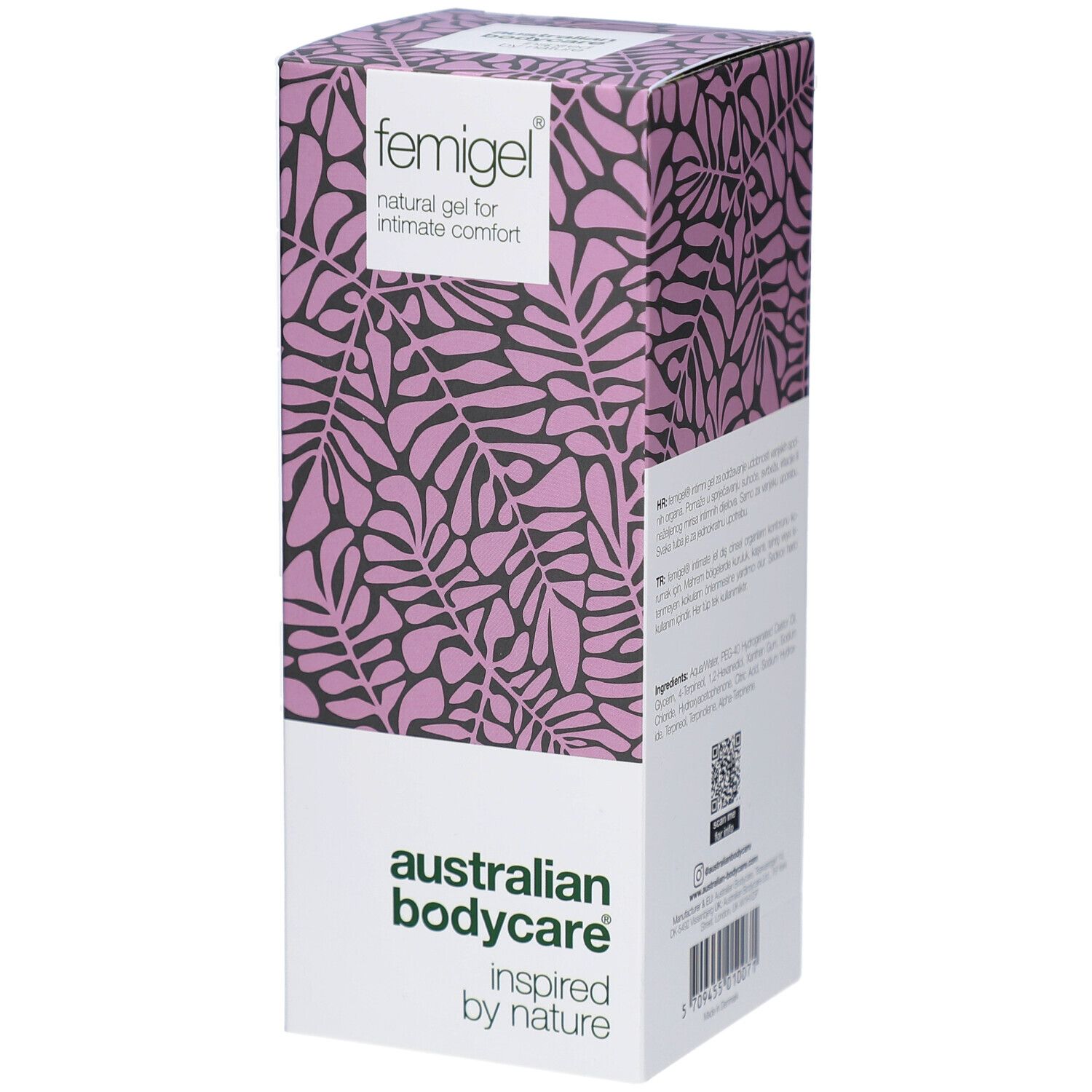 Australian Bodycare Femigel per la cura del corpo