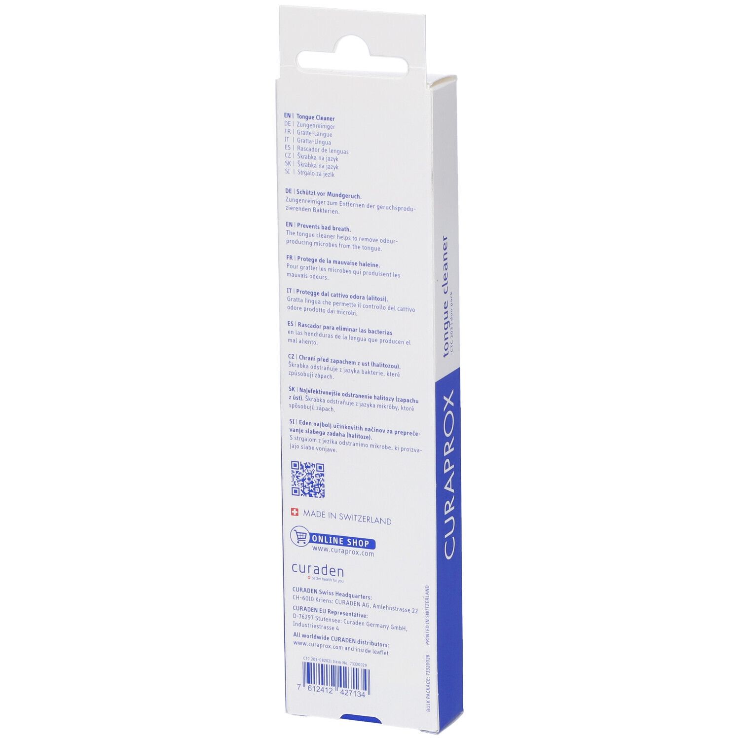 Curaprox Pulisci Lingua Ctc 203 2 Pezzi