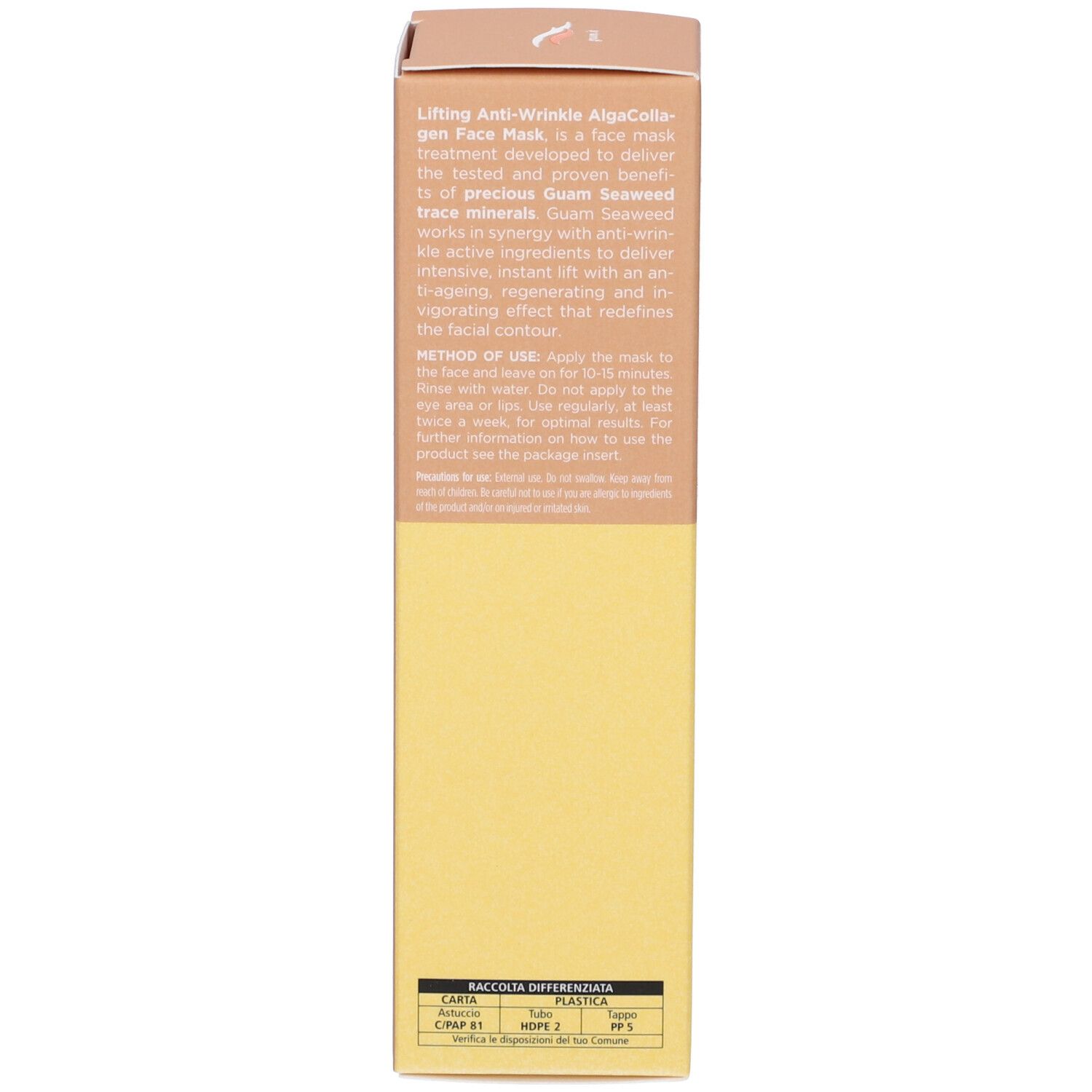 Guam Maschera Viso AlgaCollagen Lifting Antirughe - risparmia il 10% con il codice: Guam10
