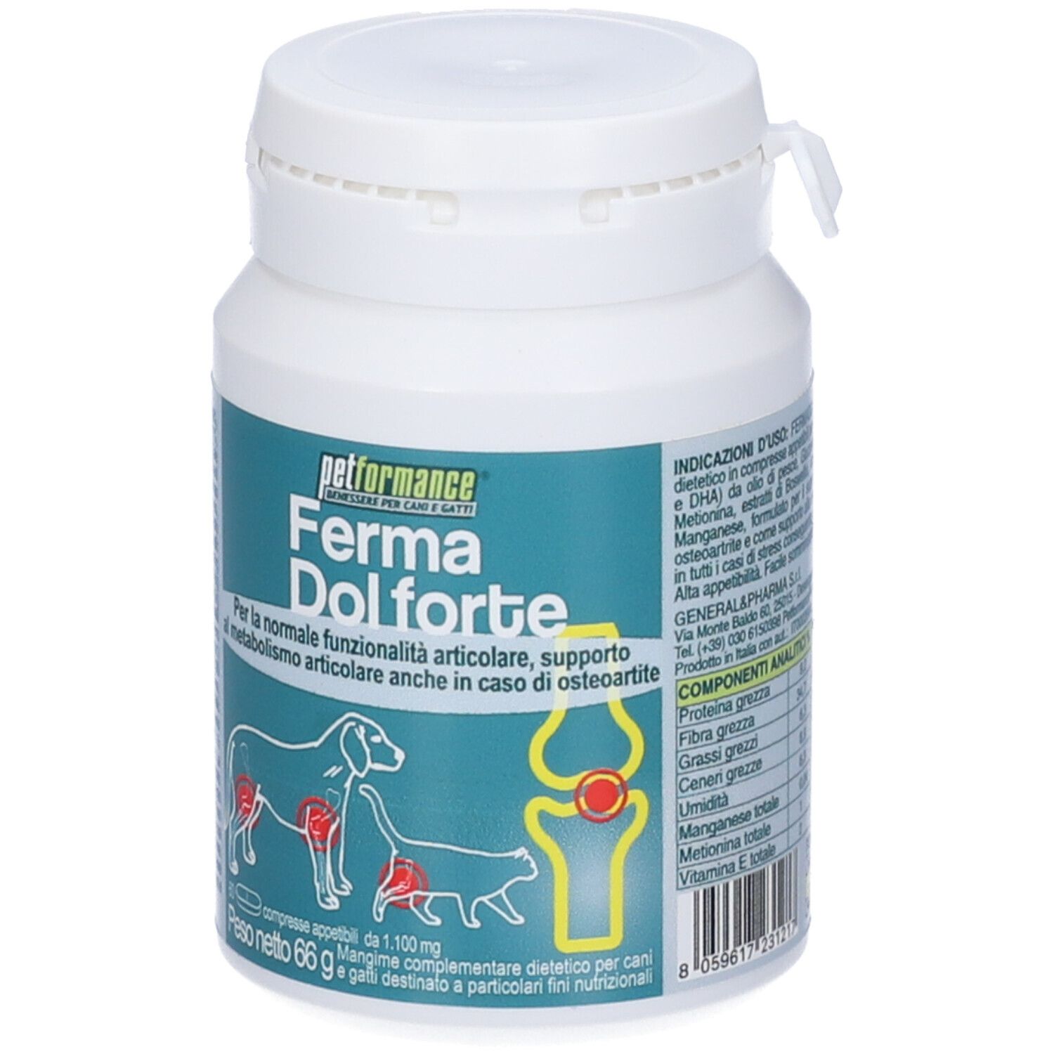 Ferma Dol Forte 60 Compresse Dog/Cat