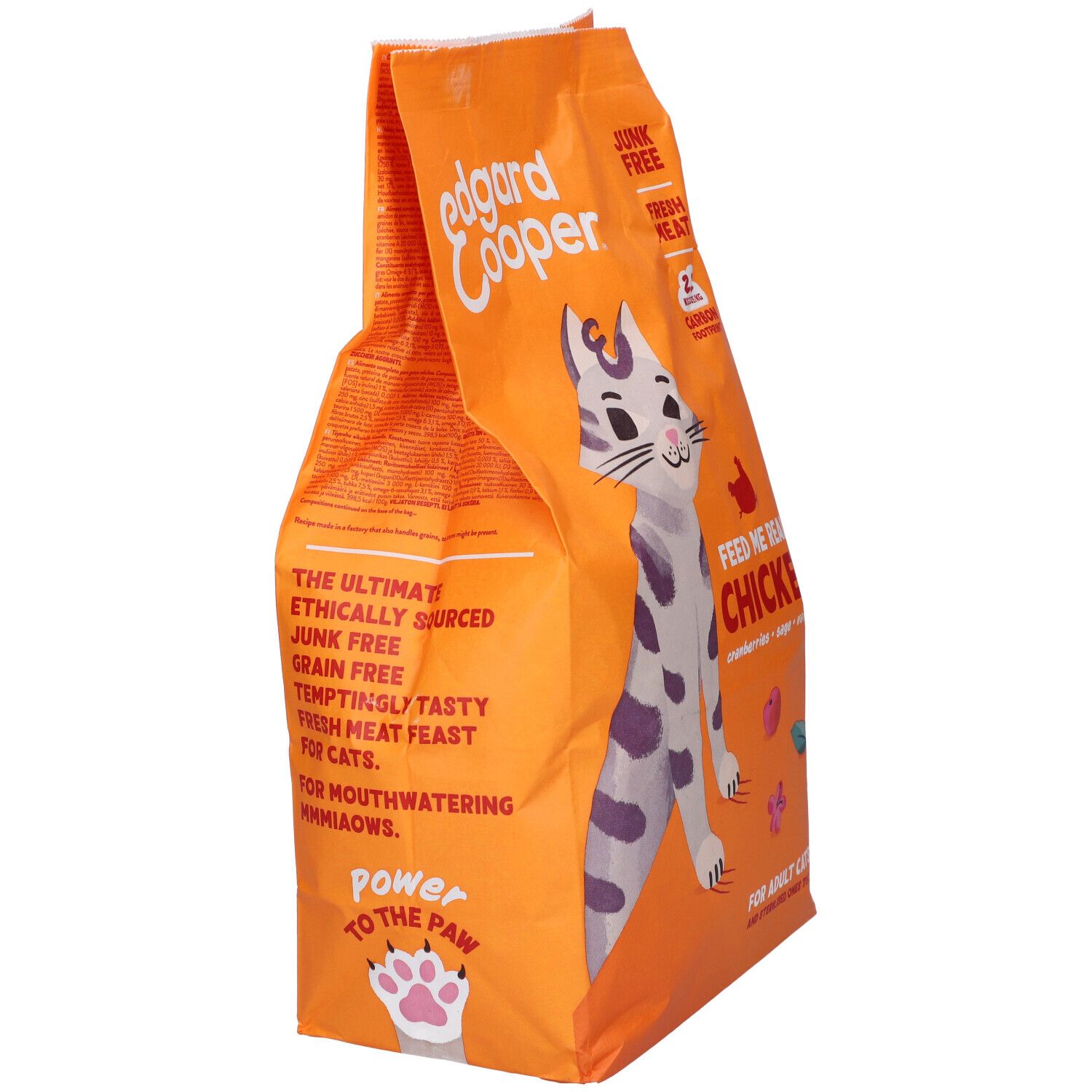 Edgard Cooper Pollo Fresco Gatti Adulti