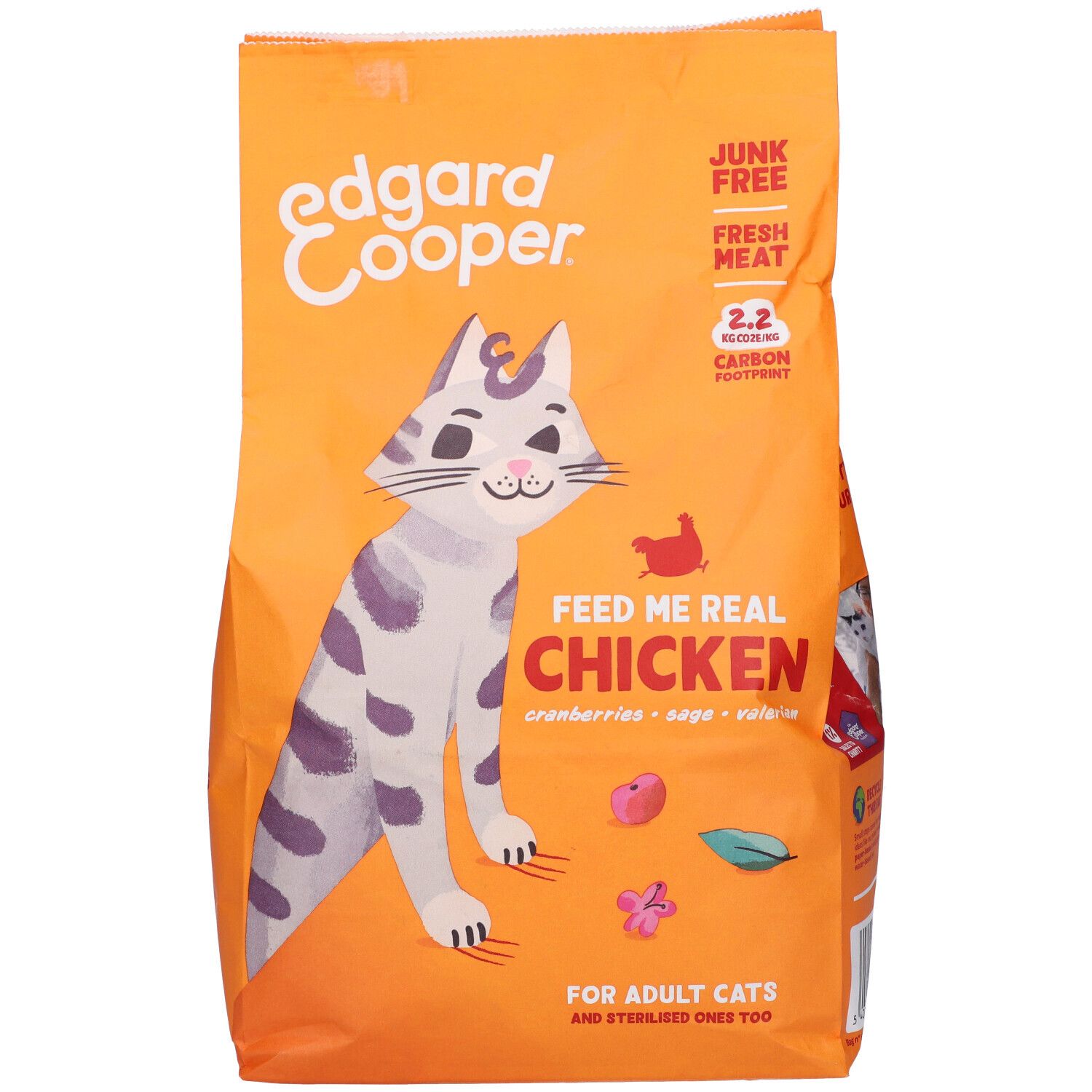 Edgard Cooper Pollo Fresco Gatti Adulti