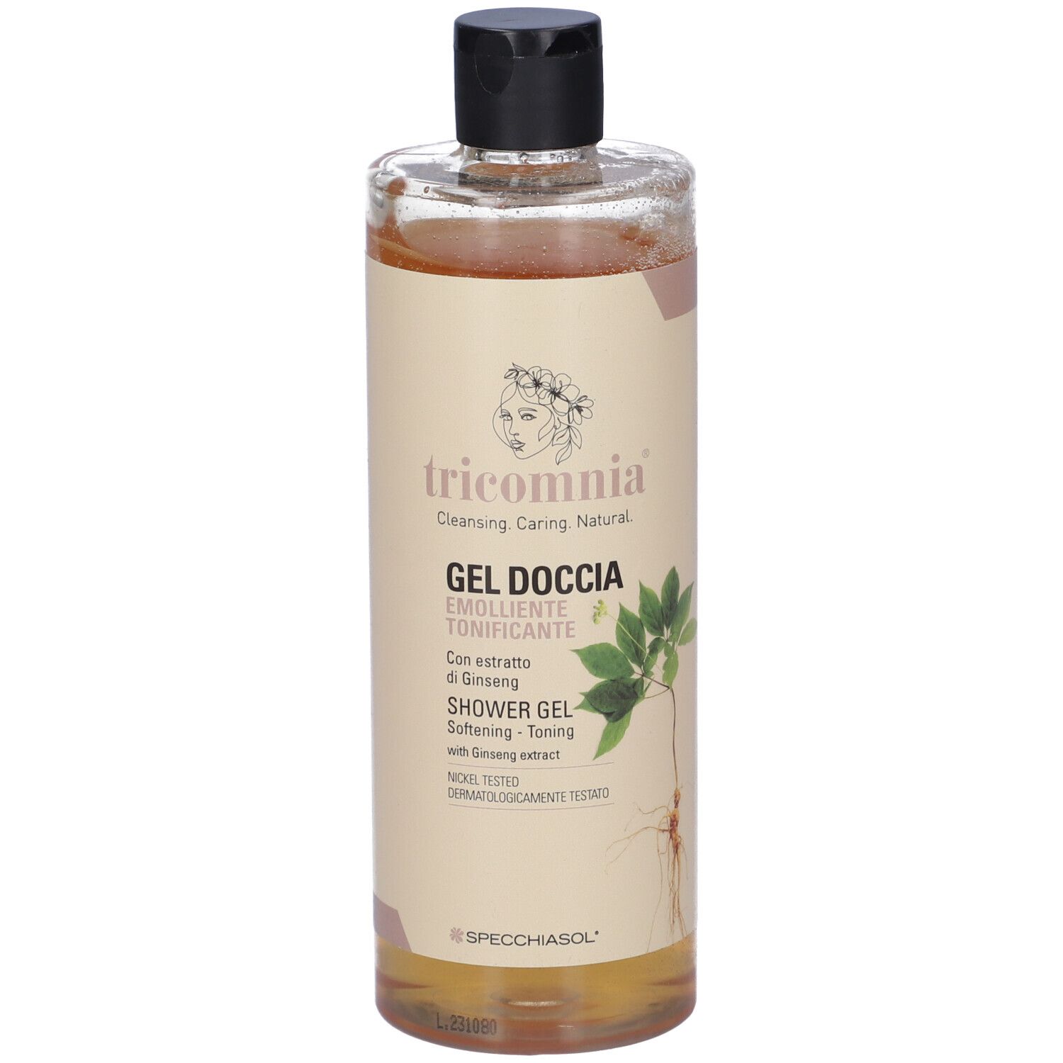 Tricomnia Gel Doccia Emolliente Tonificante 380 Ml