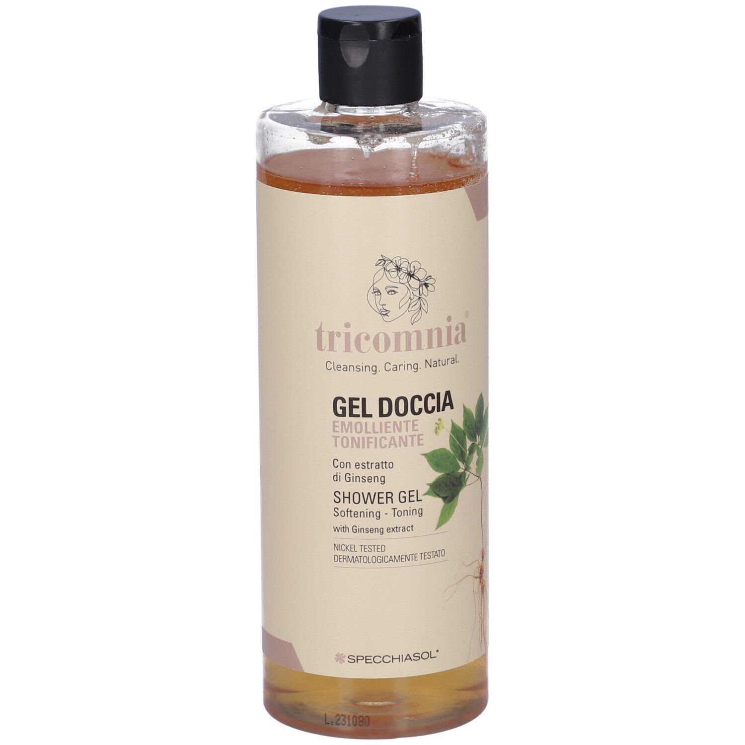Tricomnia Gel Doccia Emolliente Tonificante 380 Ml