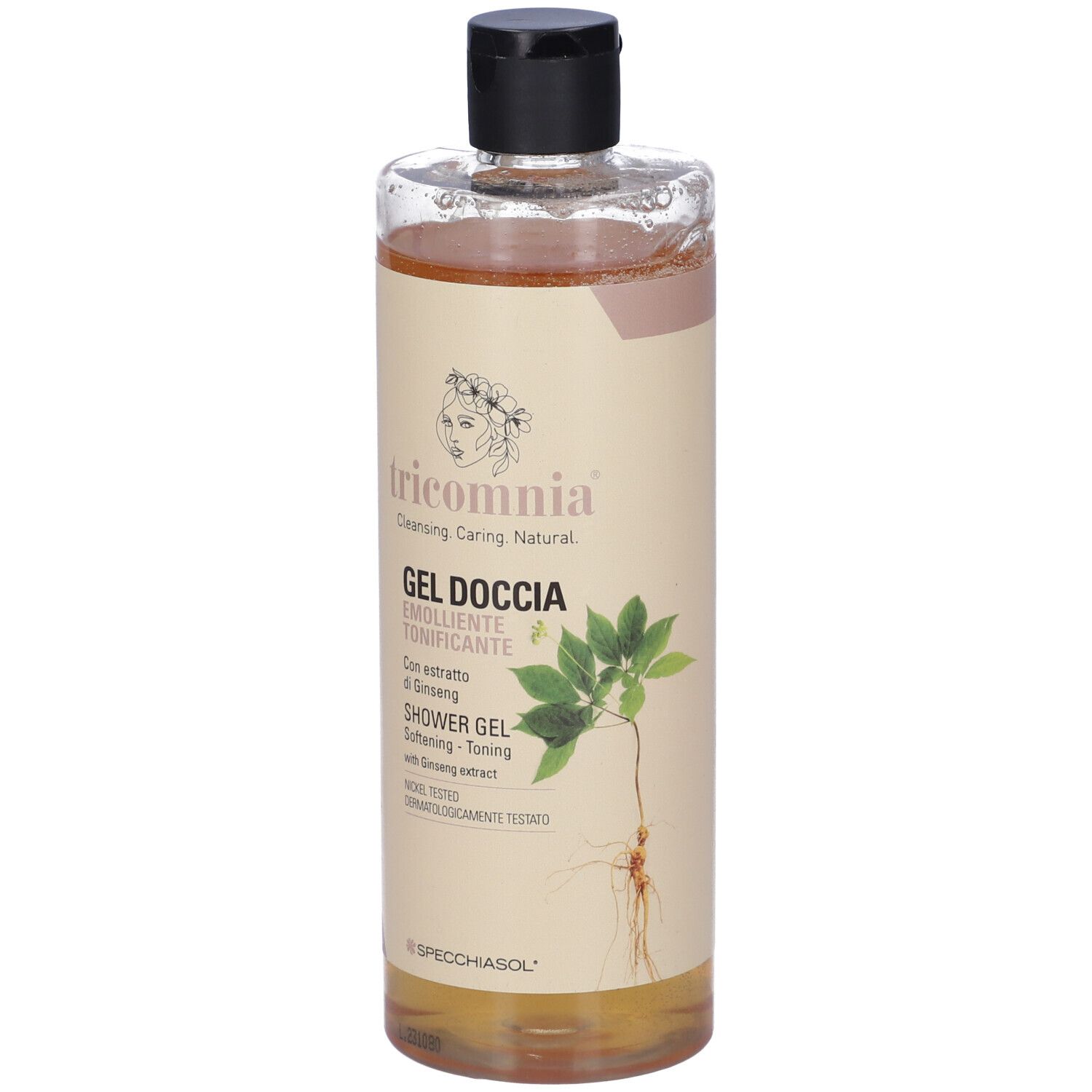 Tricomnia Gel Doccia Emolliente Tonificante 380 Ml