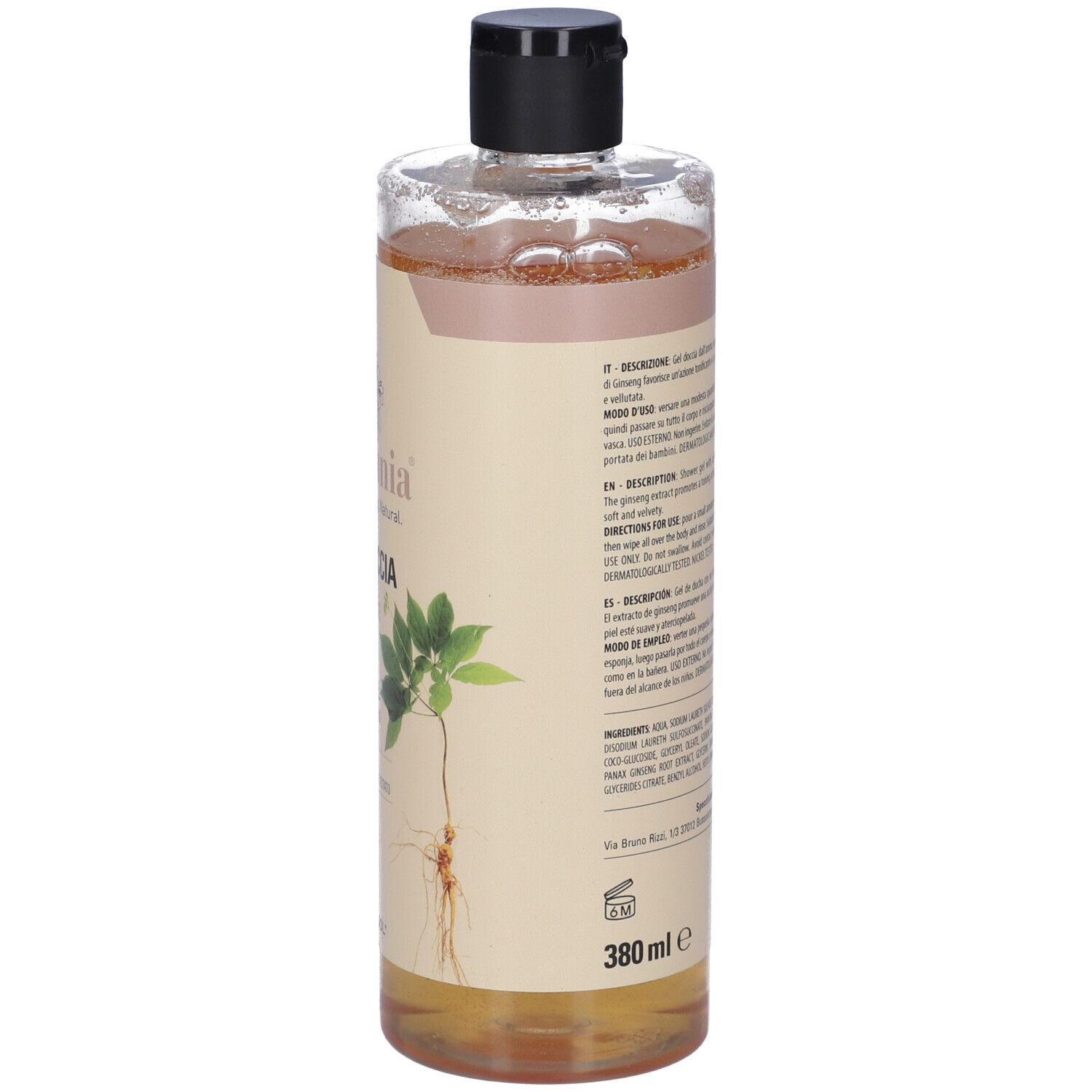 Tricomnia Gel Doccia Emolliente Tonificante 380 Ml
