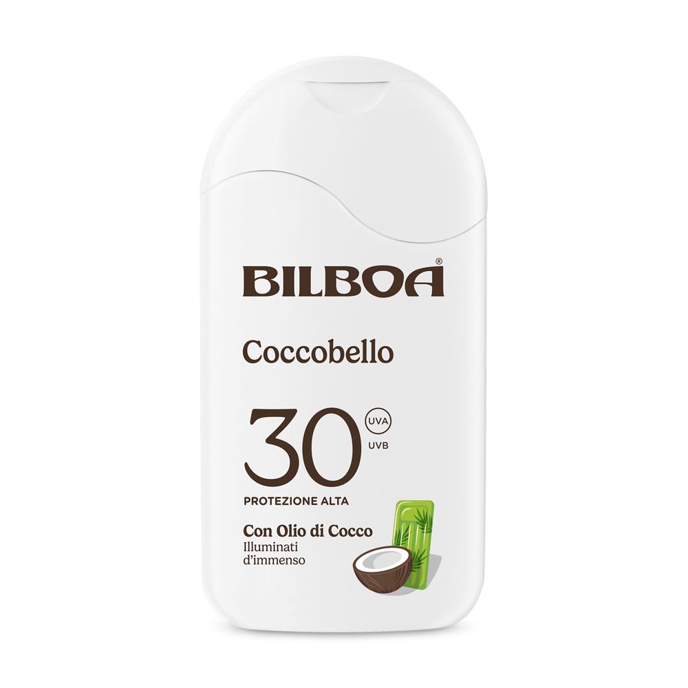 Bilboa Coccobello Latte Solare SPF 30 con olio di cocco