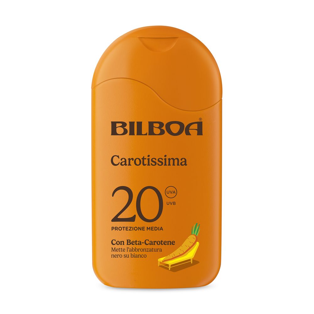 Bilboa Carotissima Latte Solare SPF 20 con beta carotene