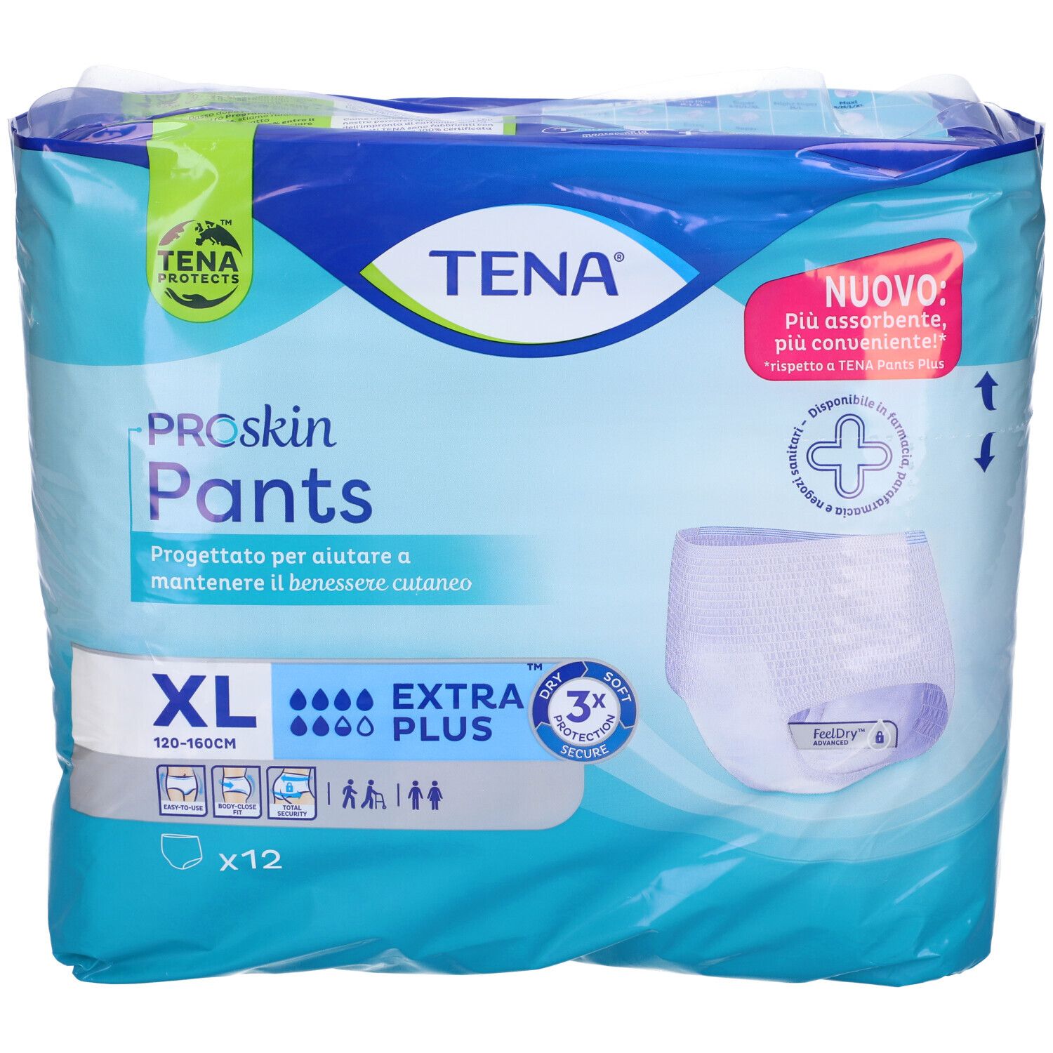 TENA ProSkin Pants Extra Plus | Mutandine assorbenti per incontinenza XL