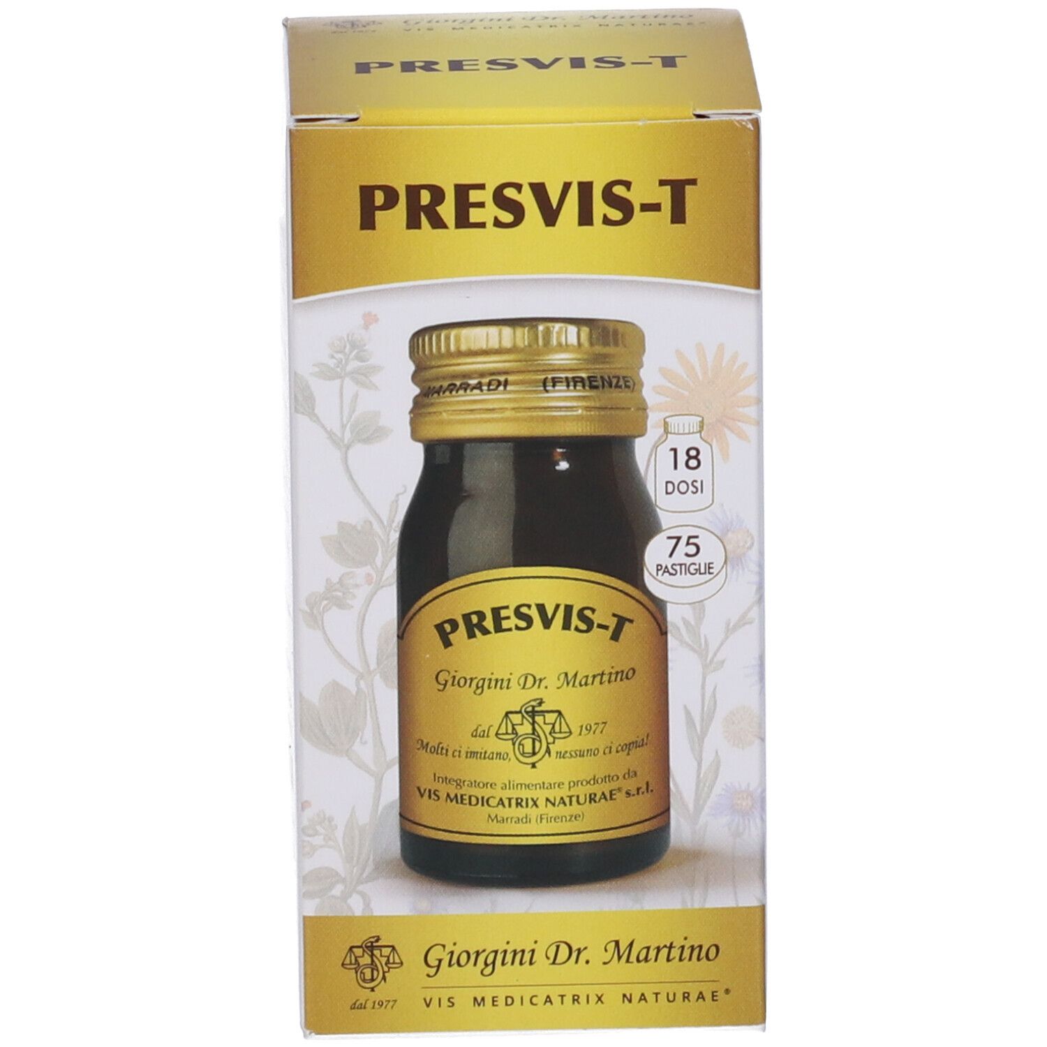 Presvis T 75 Pastiglie