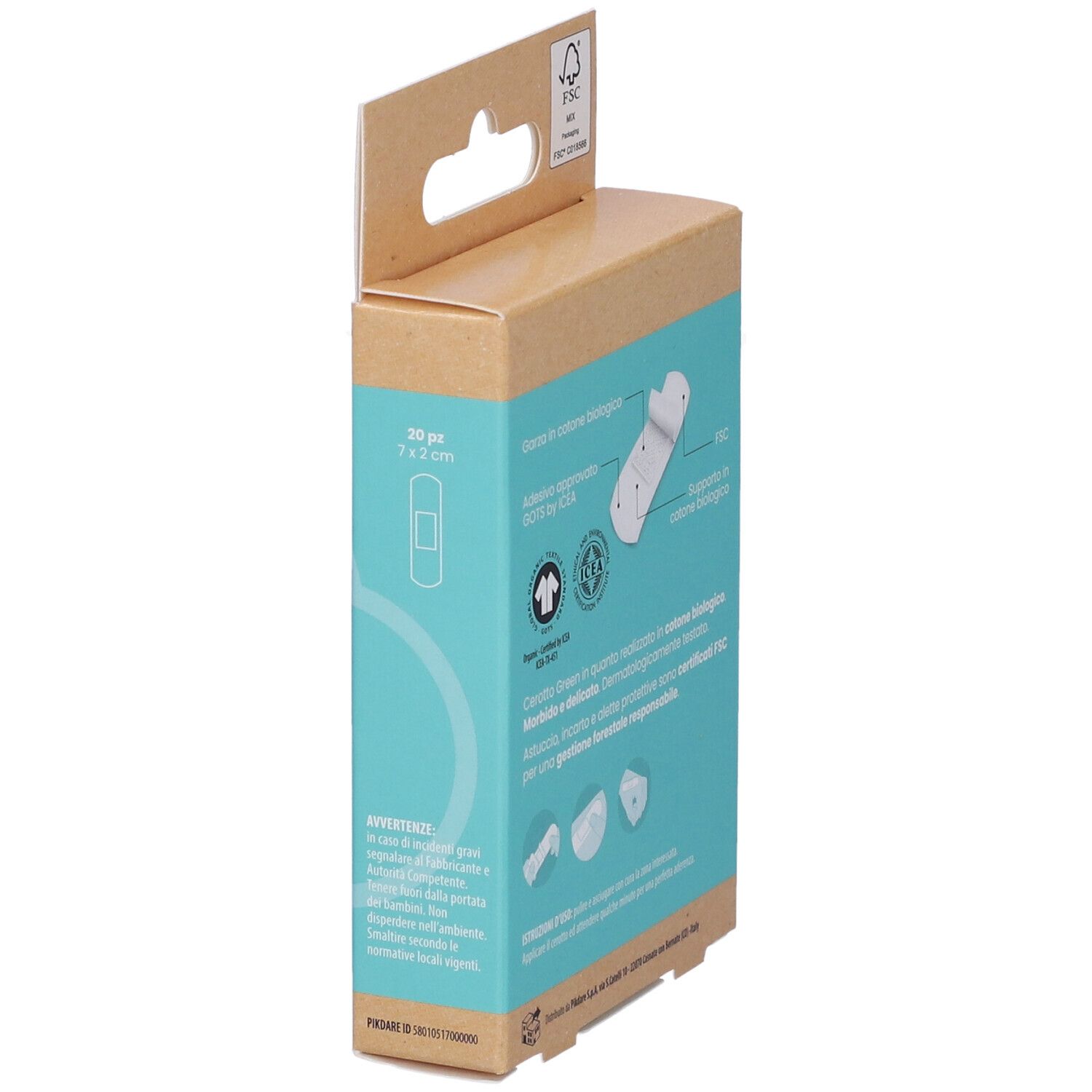 Pic Cerotto Green Cotone Bio Medio