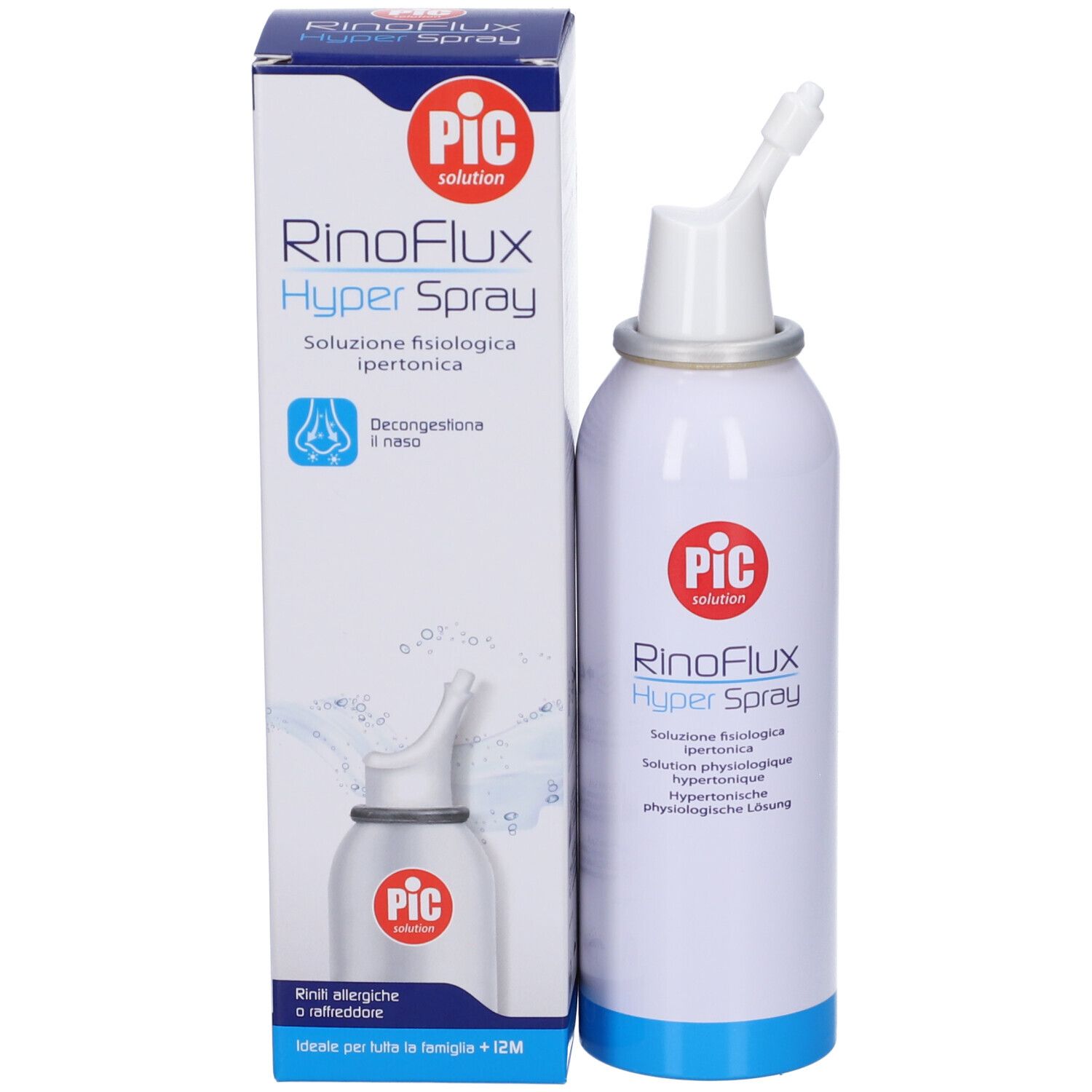 Pic Rinoflux Hyper Spray Soluzione Ipertonica Spray