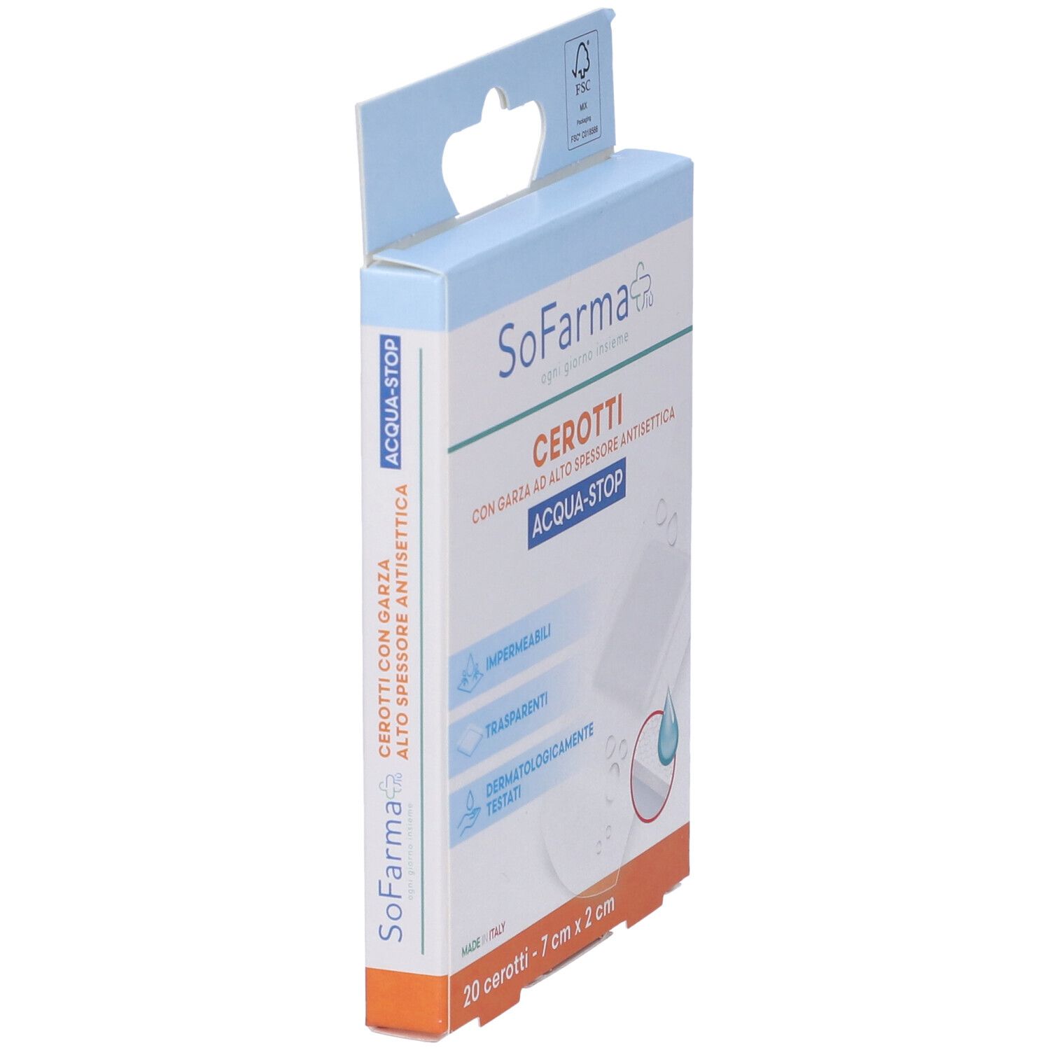 Sofarmapiu' Cerotto Acquastop 7X2 Cm