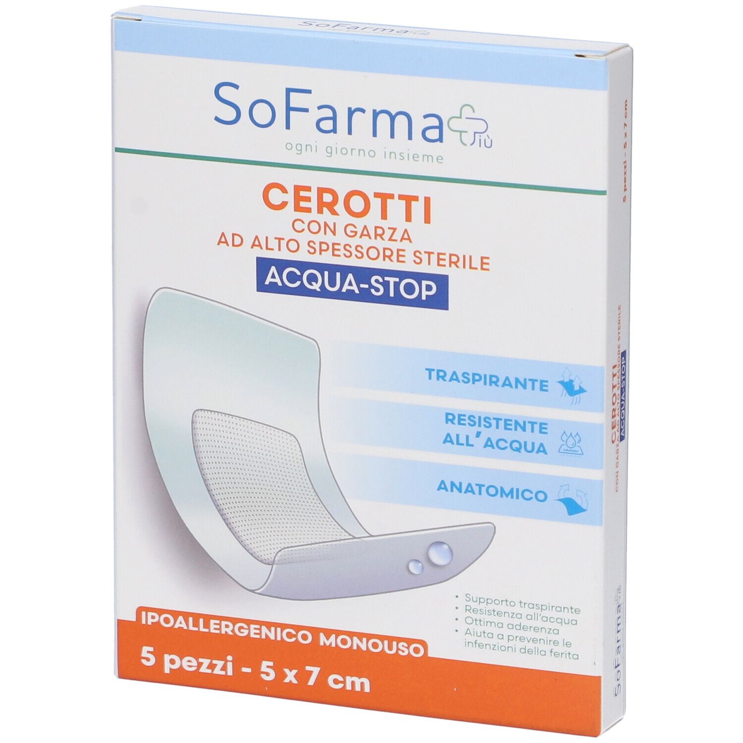 Sofarmapiu' Cerotto Acquastop 7x5cm