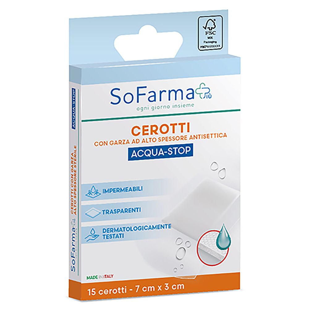 Sofarmapiu' Cerotto Acquastop 7X3 Cm