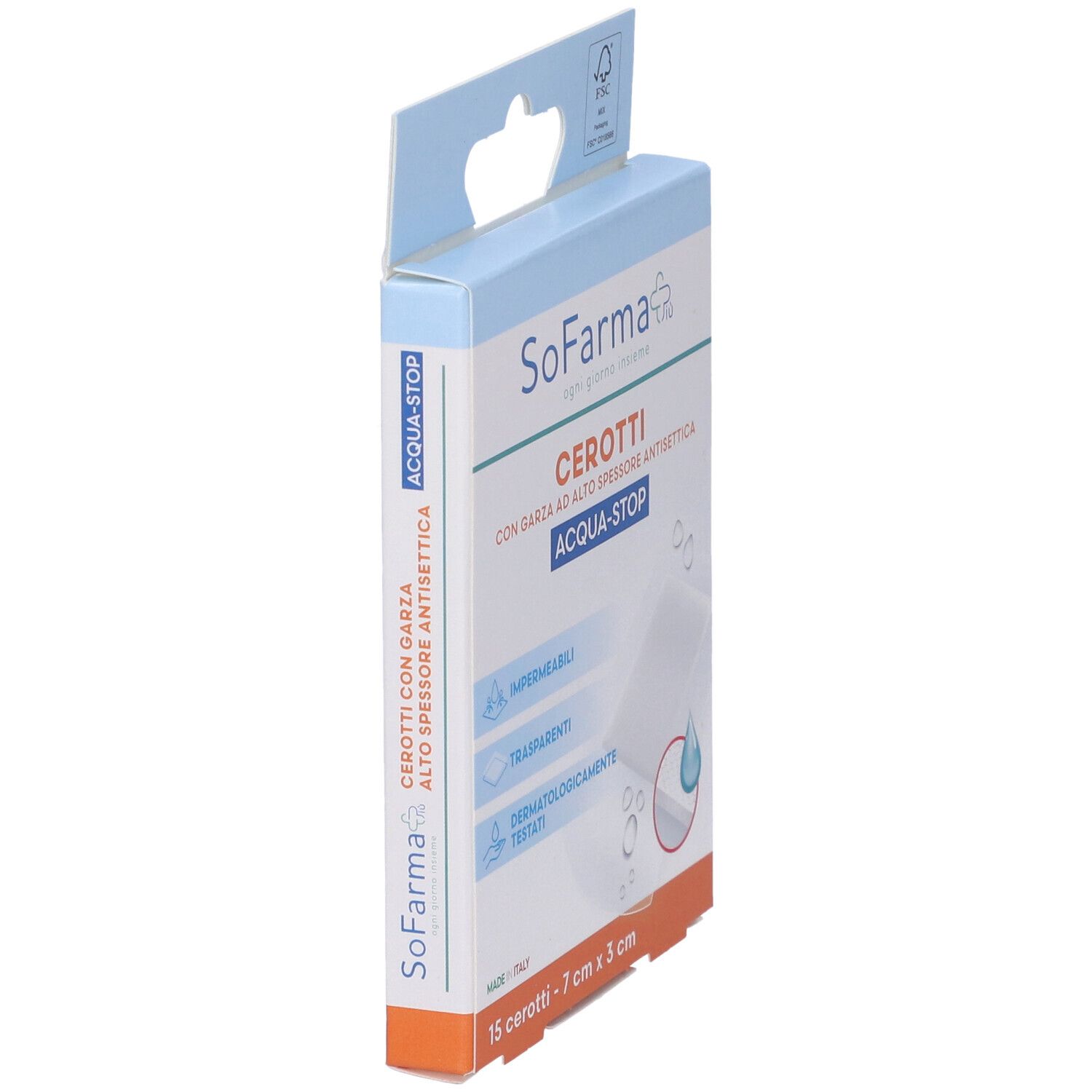 Sofarmapiu' Cerotto Acquastop 7X3 Cm