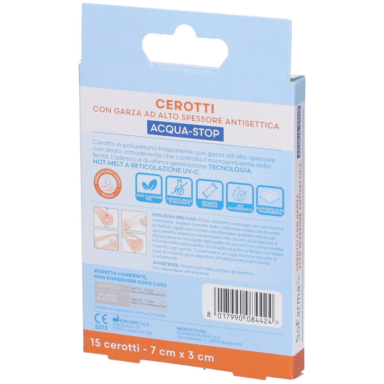 Sofarmapiu' Cerotto Acquastop 7X3 Cm