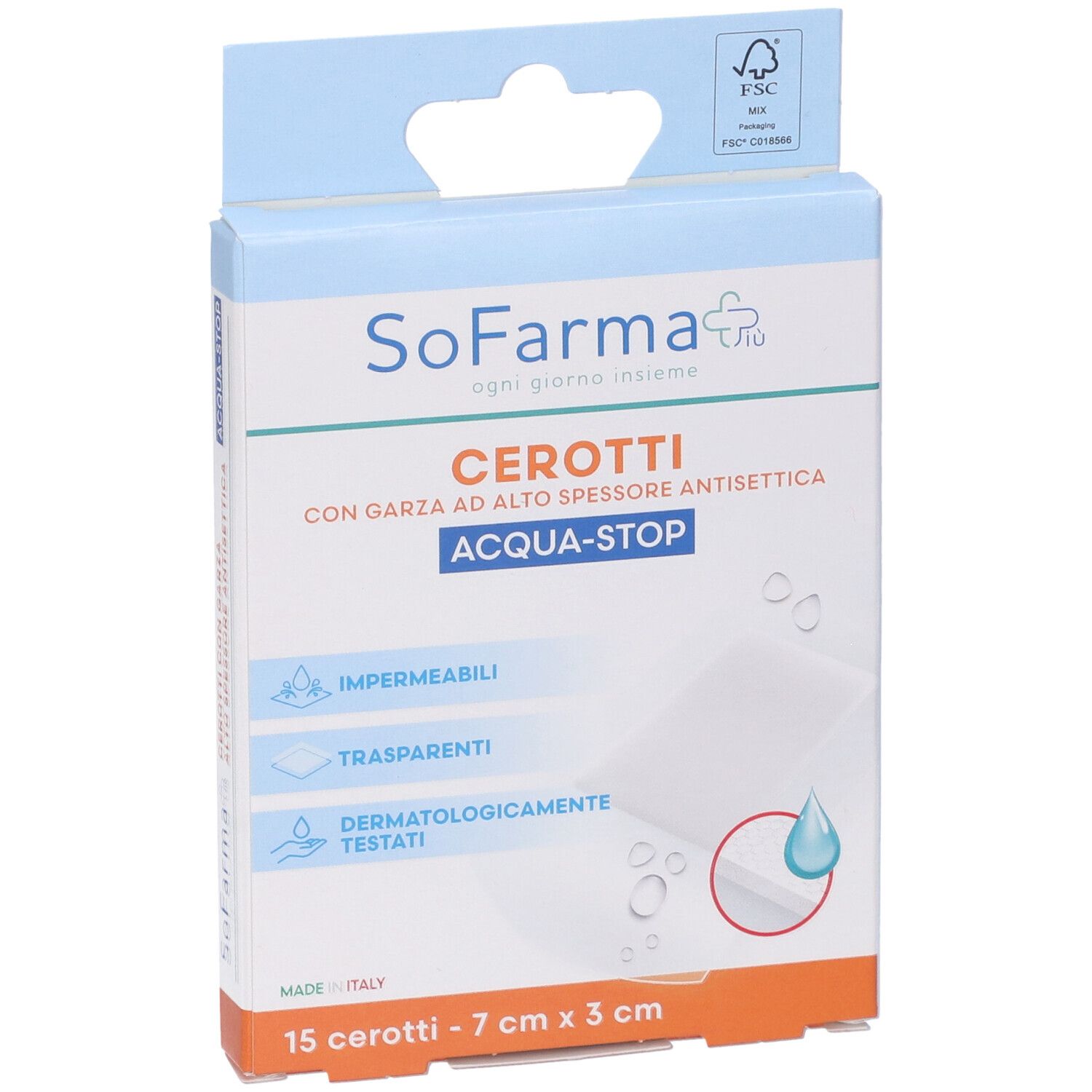 Sofarmapiu' Cerotto Acquastop 7X3 Cm