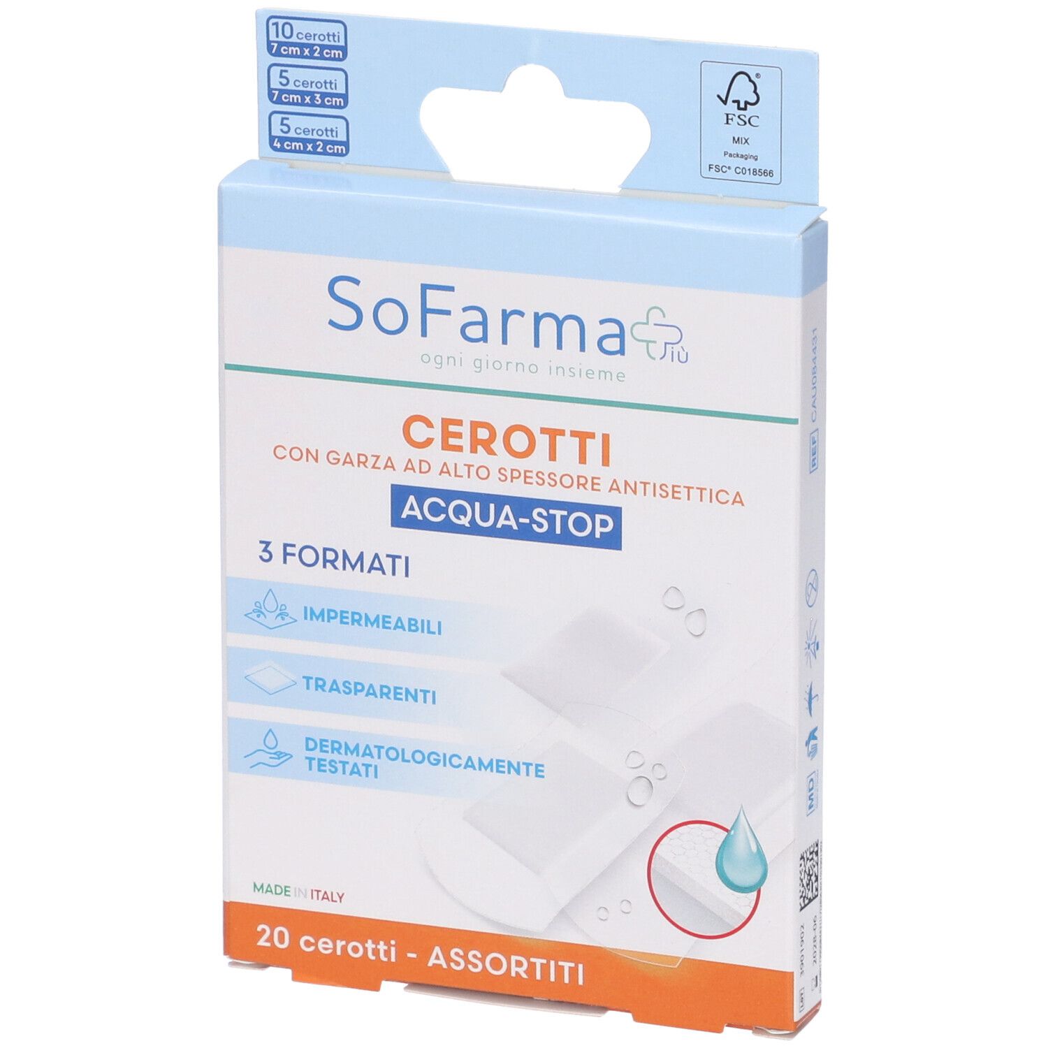 Sofarmapiu' Cerotto Acquastop Assortiti