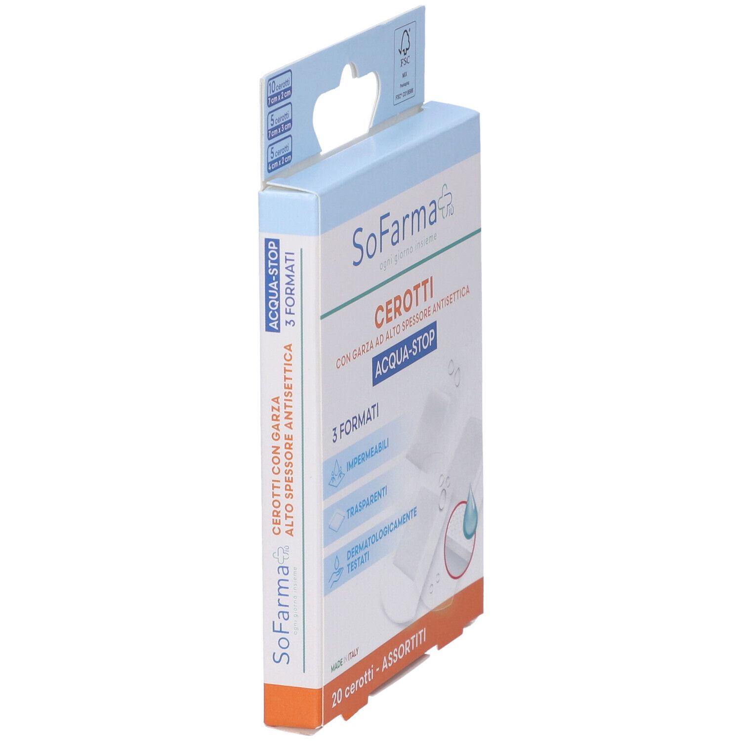 Sofarmapiu' Cerotto Acquastop Assortiti