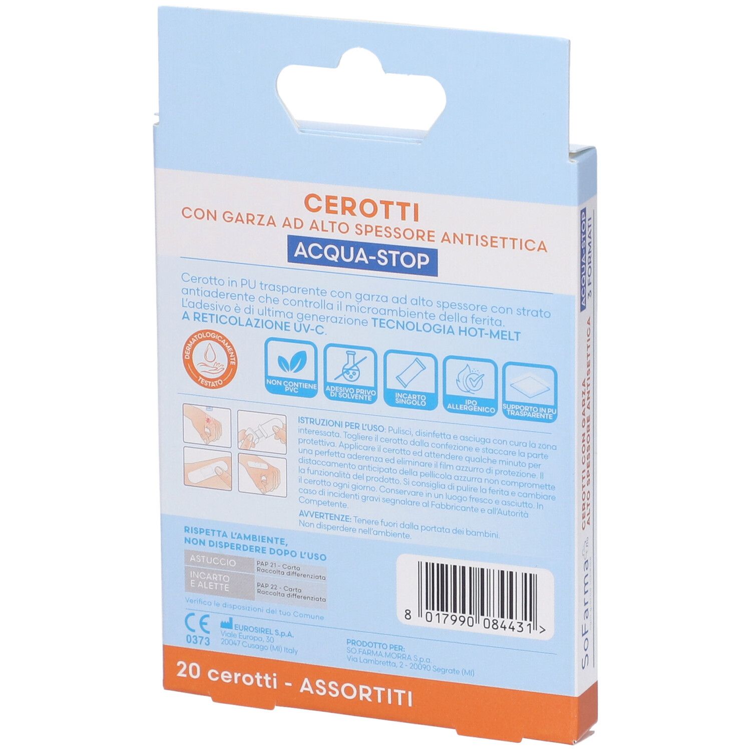 Sofarmapiu' Cerotto Acquastop Assortiti