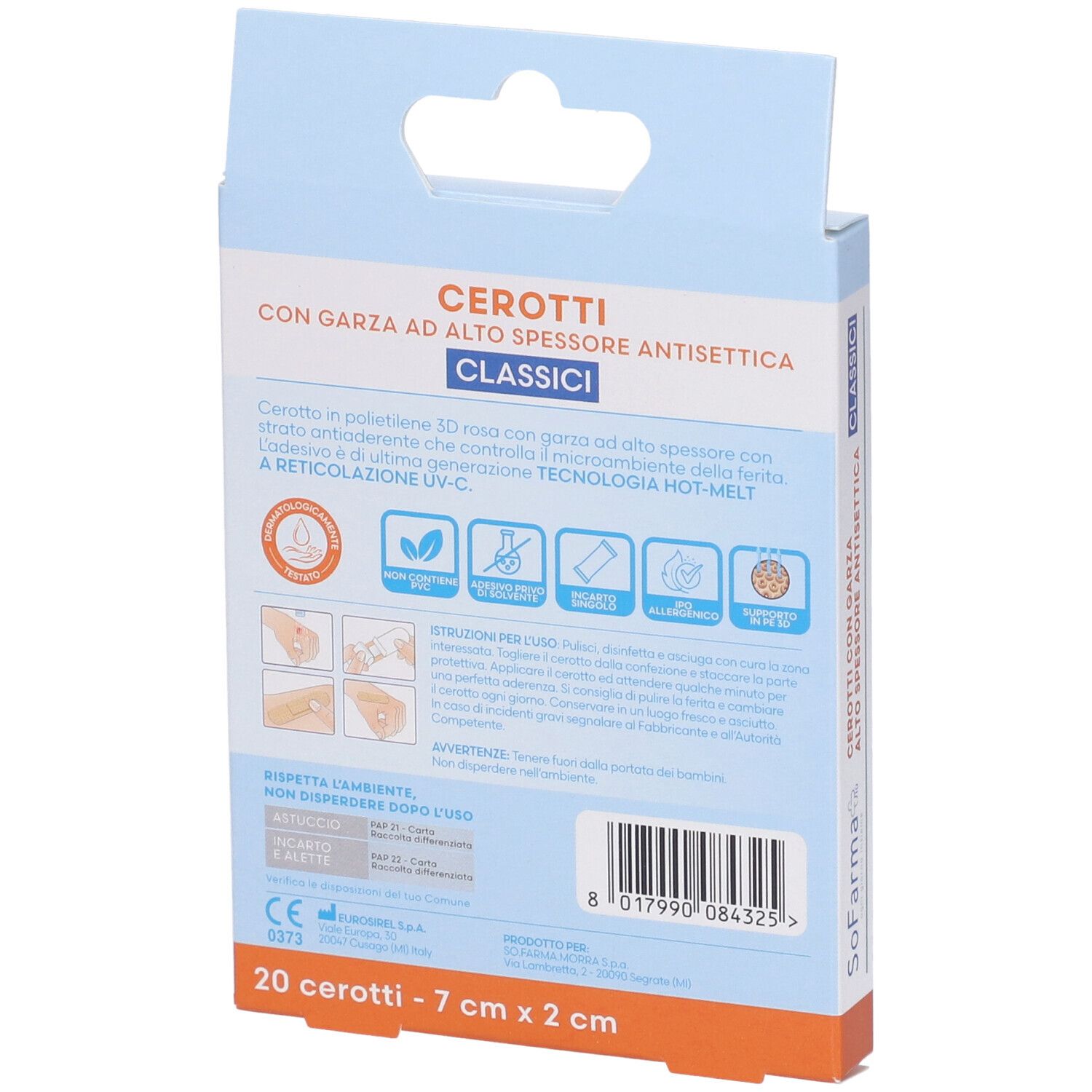 Sofarmapiu' Cerotto Classico 7X2 Cm