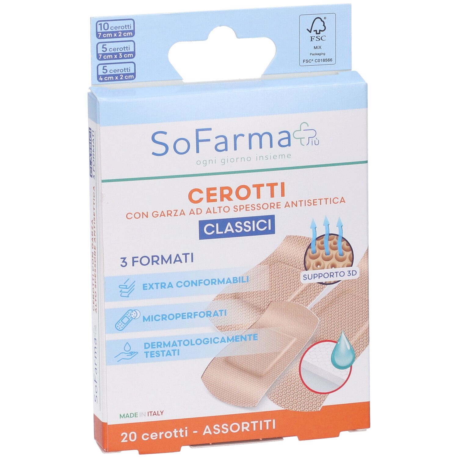 Sofarmapiu' Cerotto Classico Assortiti