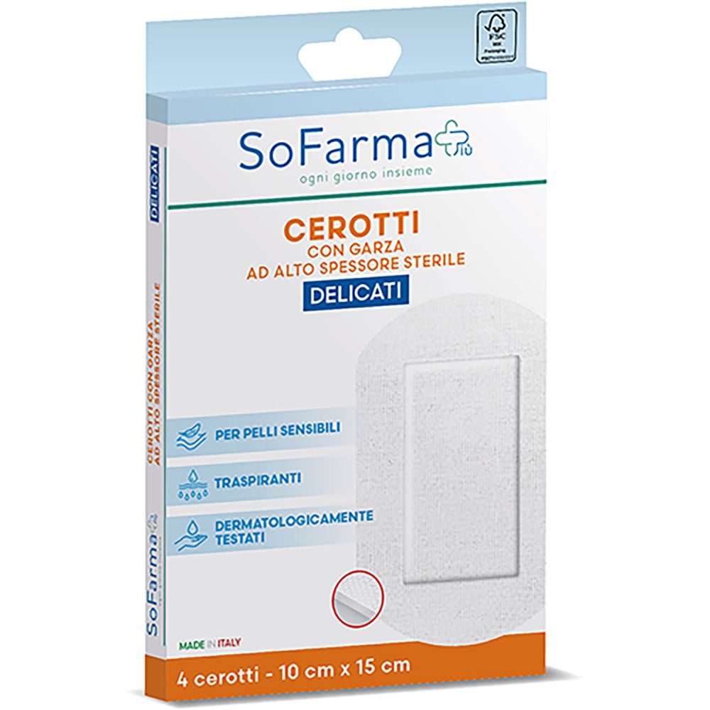 Sofarmapiu' Cerotto Delicato 10X15 Cm