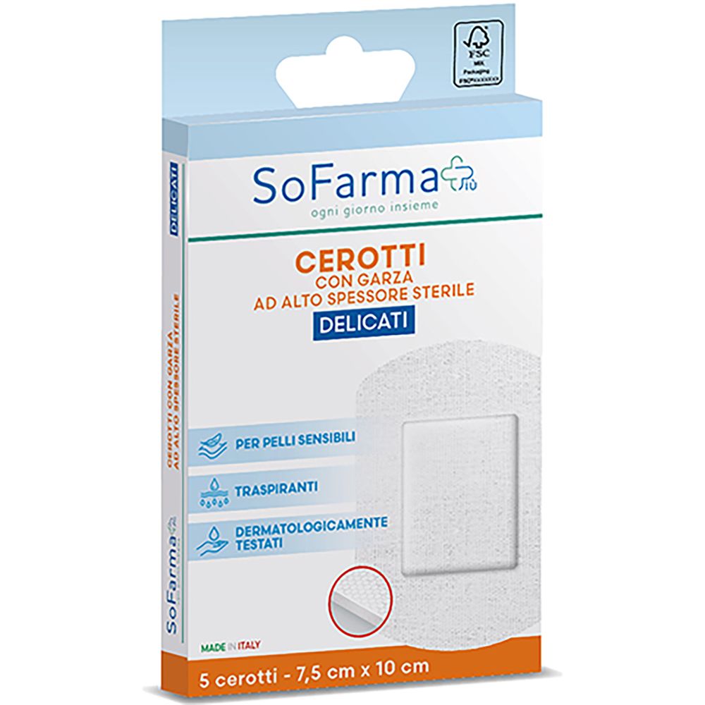 Sofarmapiu' Cerotto Delicato 7,5X10 Cm