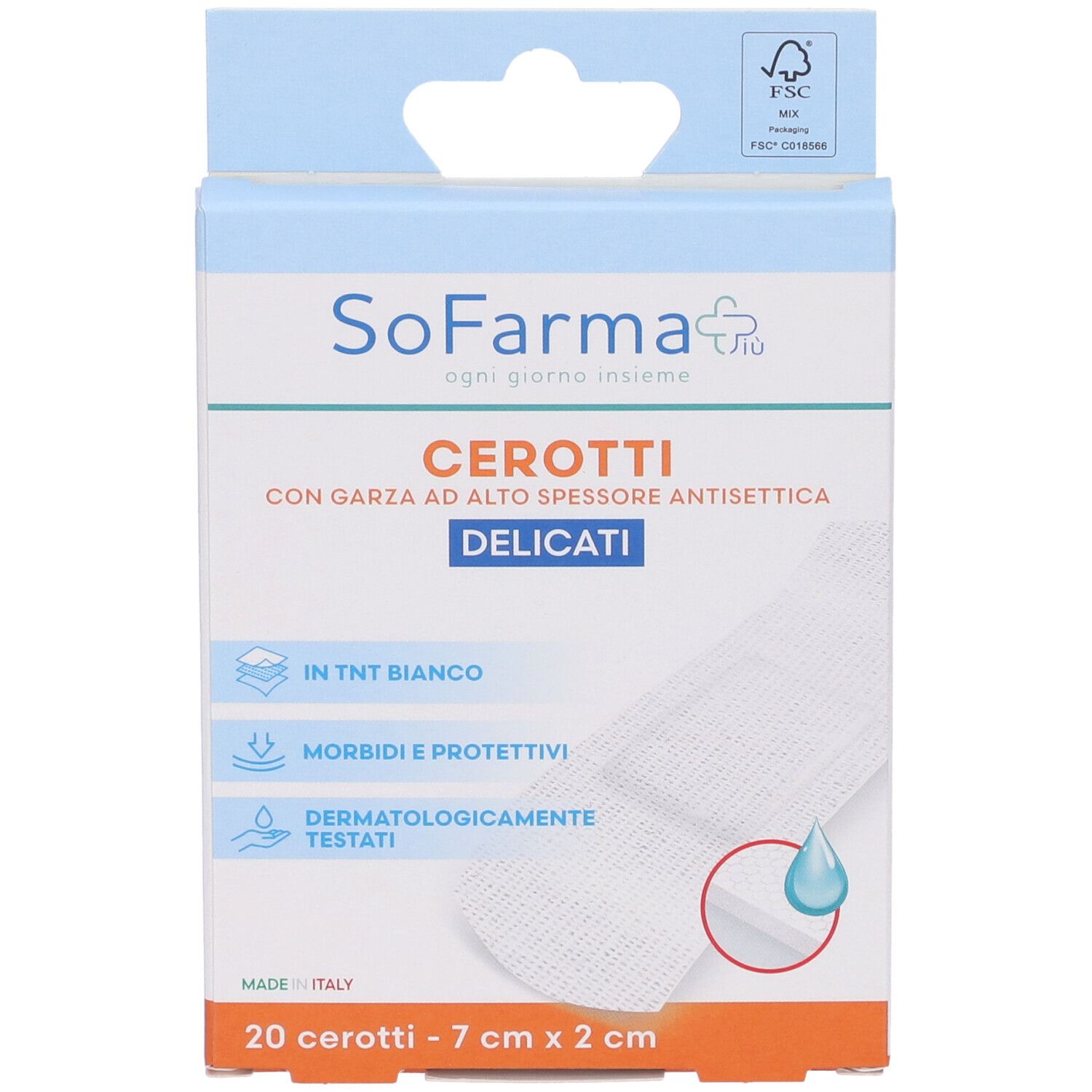 Sofarmapiu' Cerotto Delicato 7X2 Cm